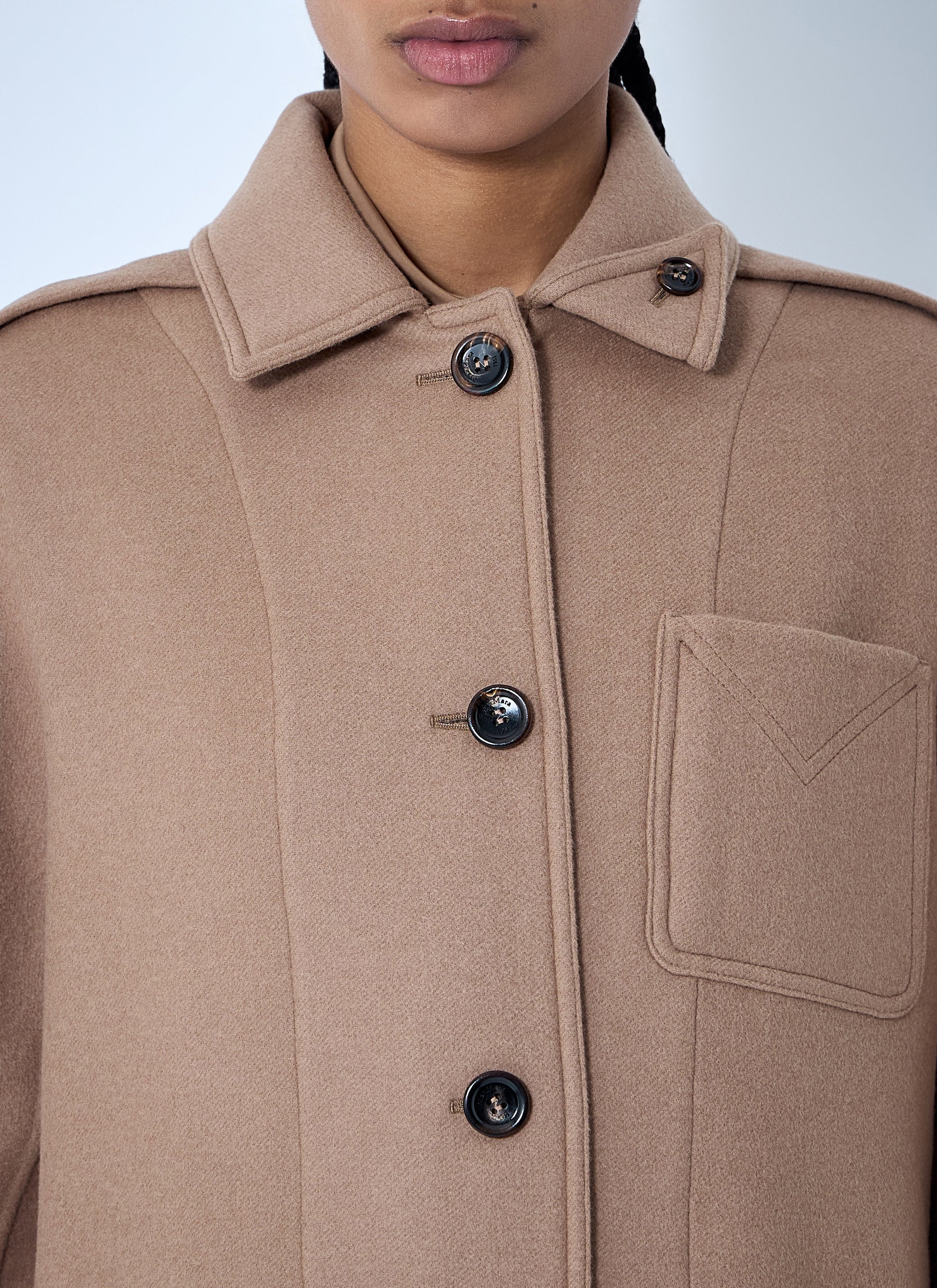 Max Mara Women Wool-And-Cashmere-Blend Coat MAX MARA