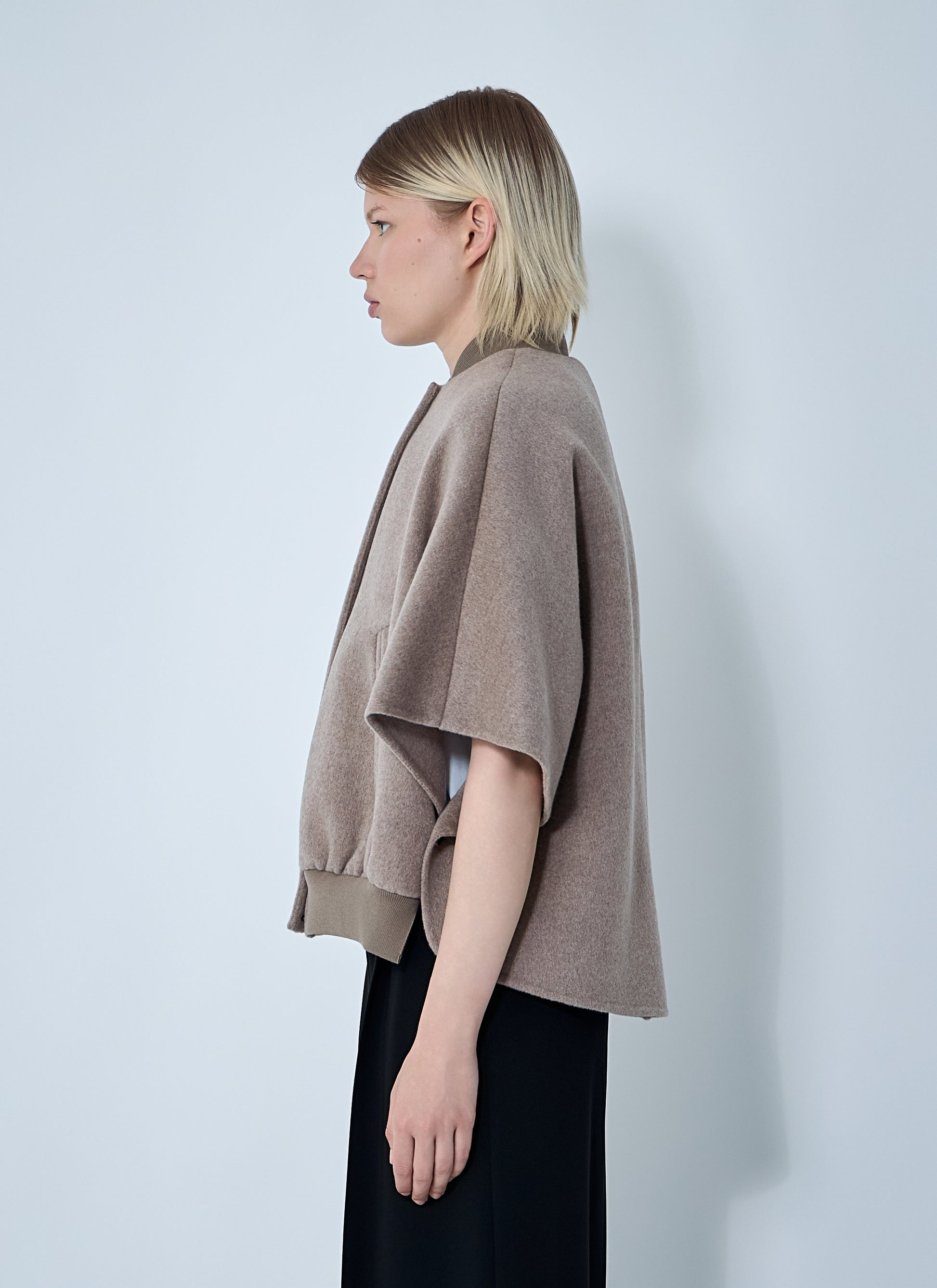 Max Mara Women Cashmere Logo Motif Poncho MAX MARA