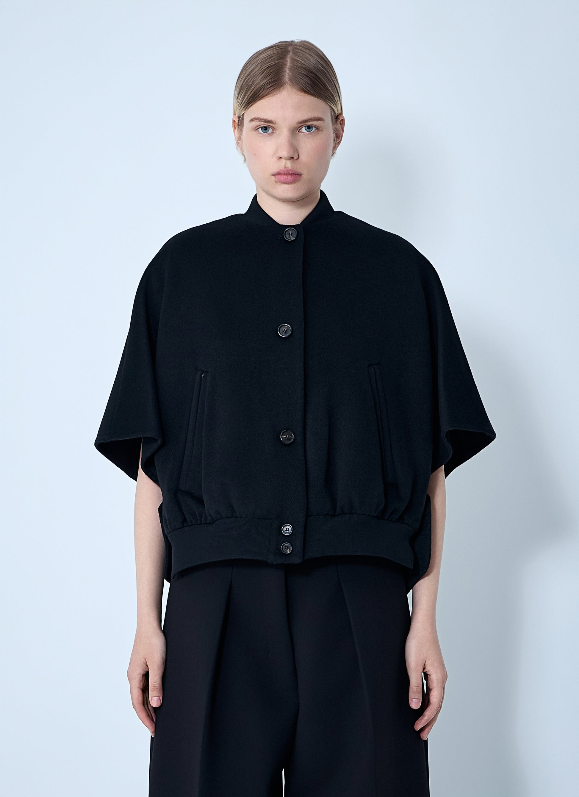 Max Mara Women Cashmere Cropped Sleeve Jacket MAX MARA