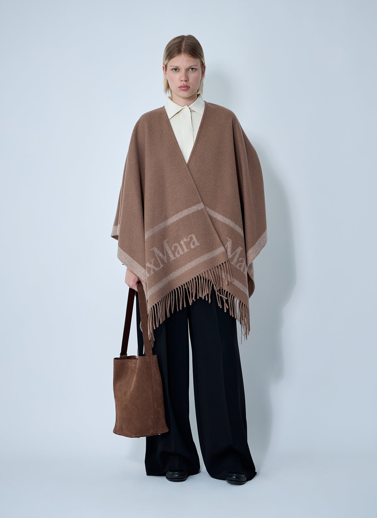 Max Mara Women Hilde Logo Motif Scarf MAX MARA