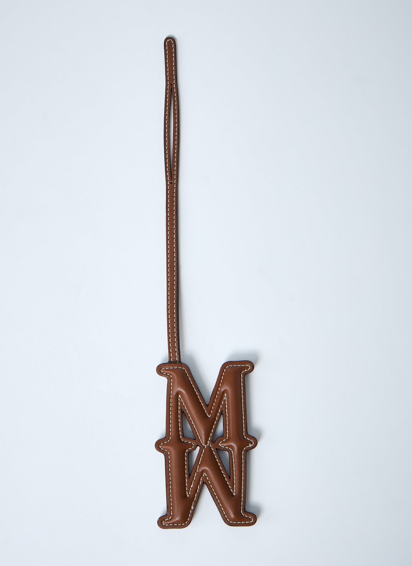 Max Mara Women Logo Embossed Leather Keyring MAX MARA