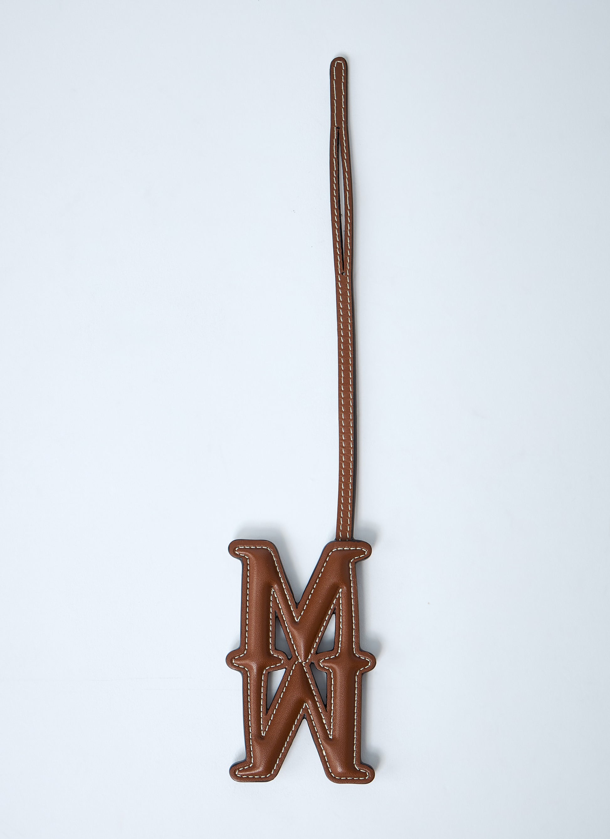 Max Mara Women Logo Embossed Leather Keyring MAX MARA