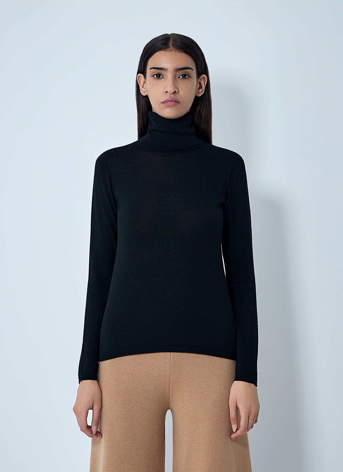 Max Mara Women Wool Turtleneck Sweater