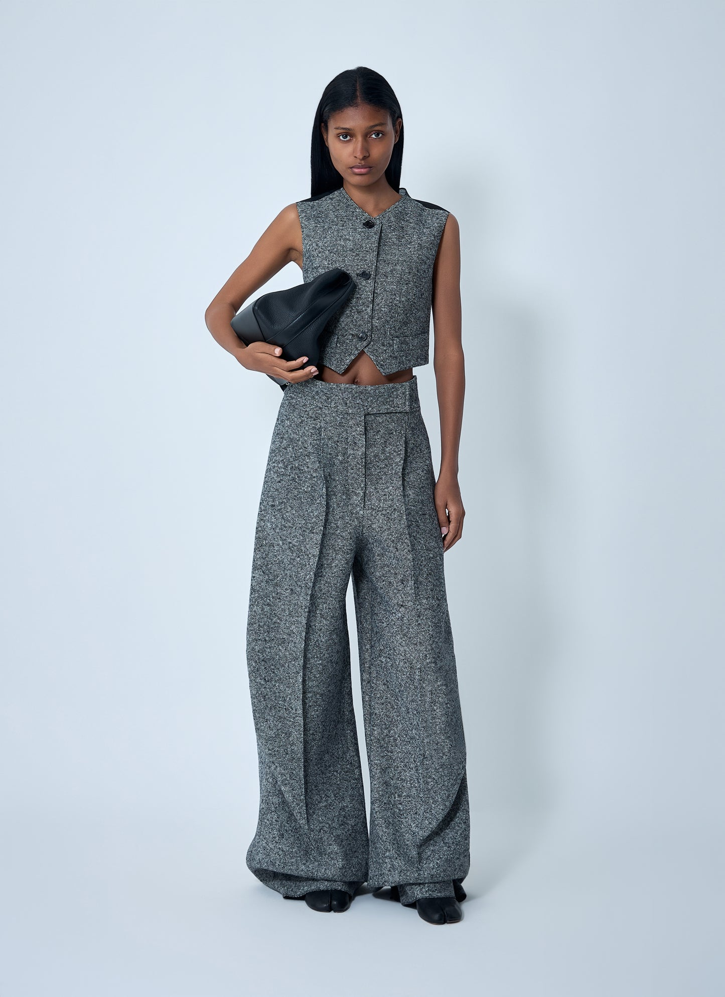 Max Mara Women Tailored Wool-And-Silk Waistcoat
