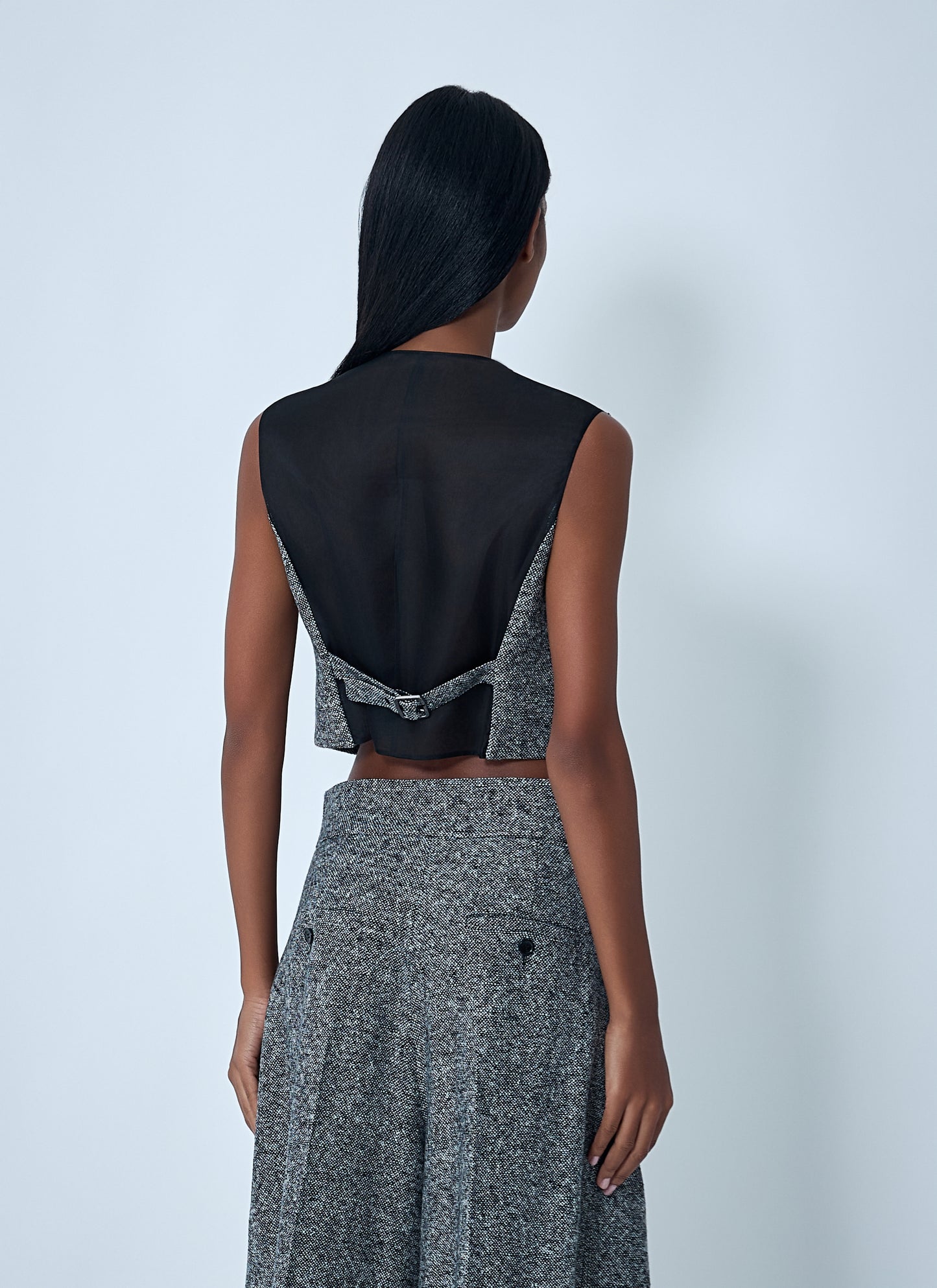 Max Mara Women Tailored Wool-And-Silk Waistcoat