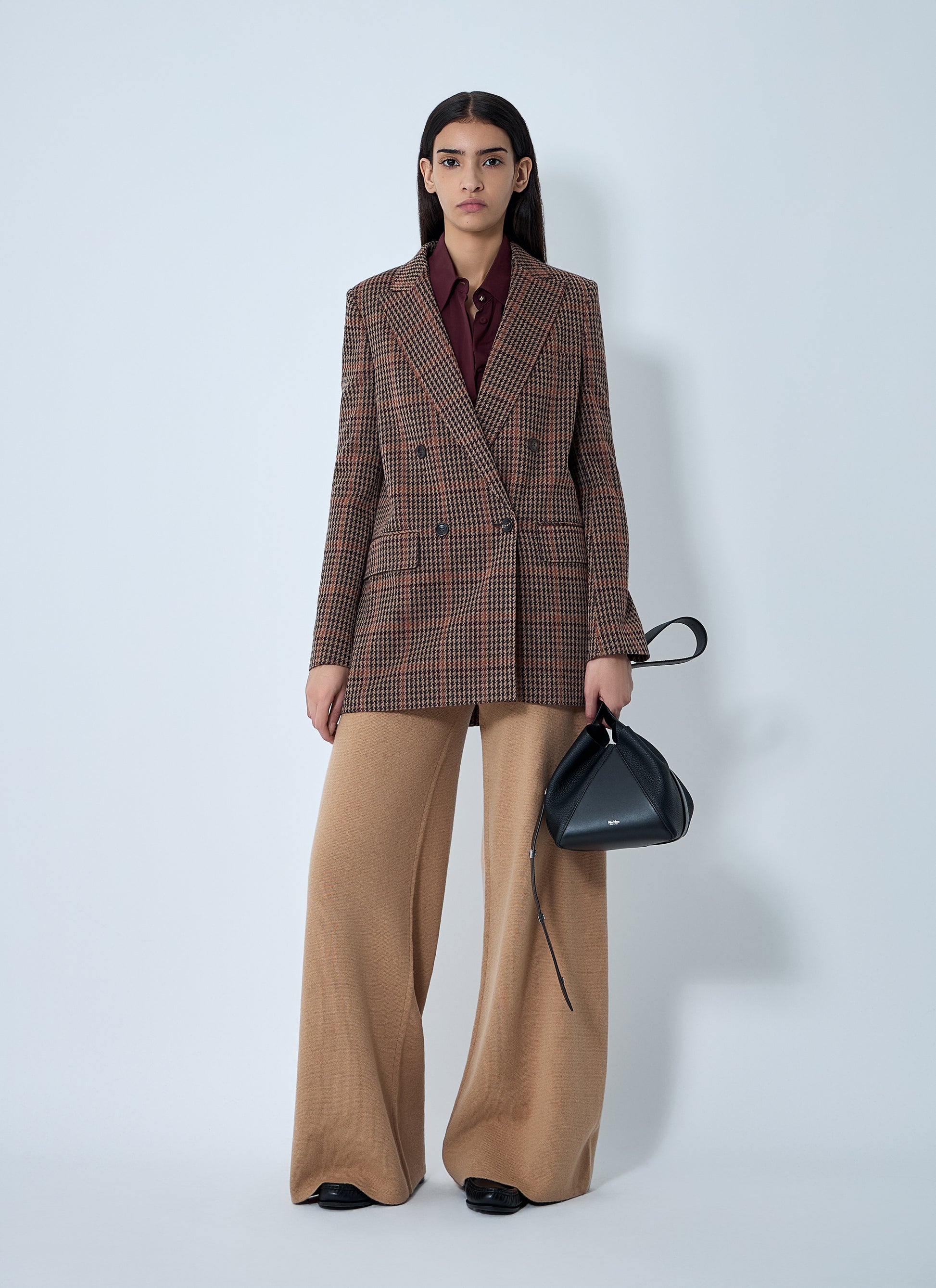 Max Mara Women Check Double-Breasted Blazer MAX MARA