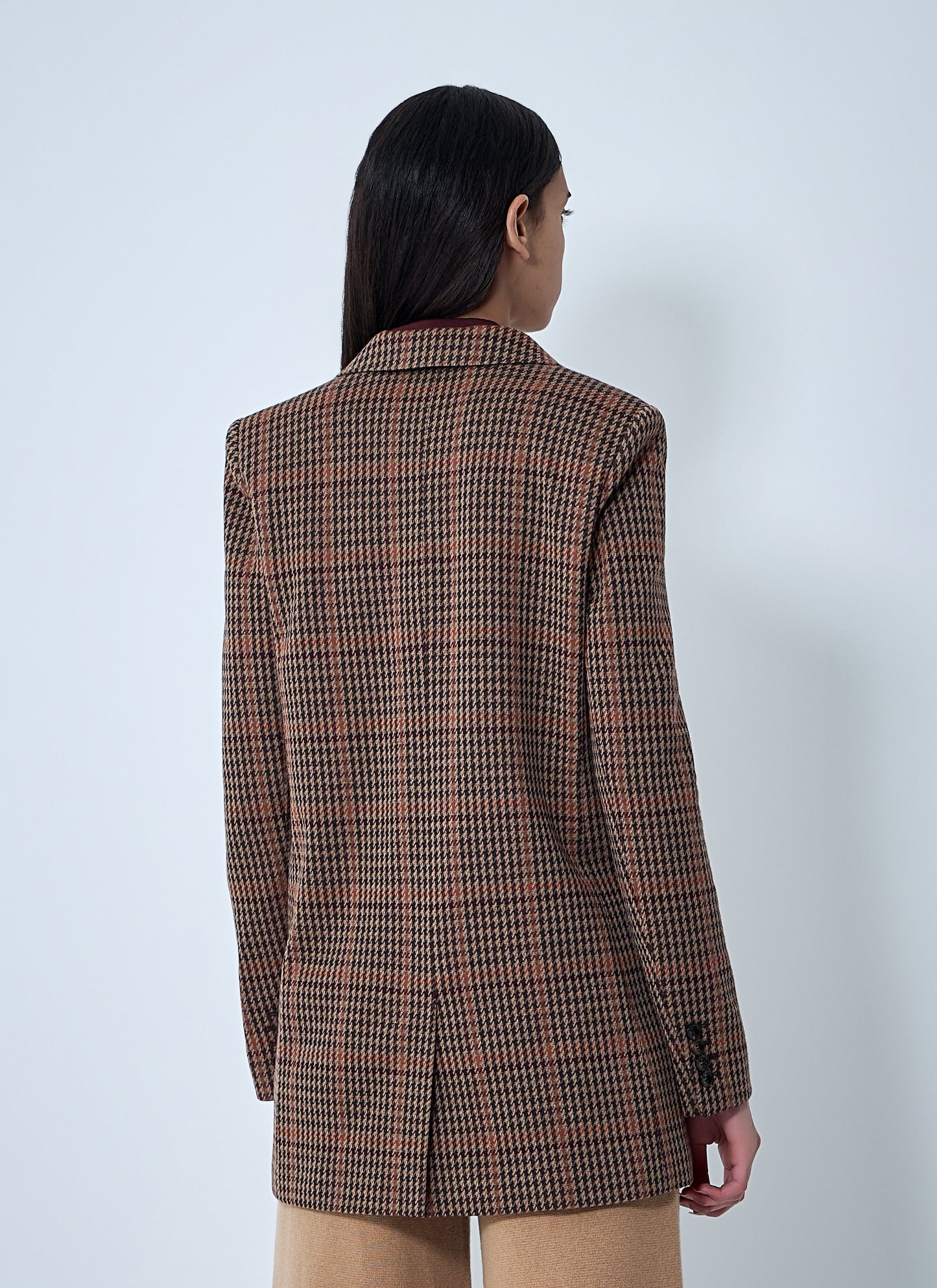Max Mara Women Check Double-Breasted Blazer MAX MARA
