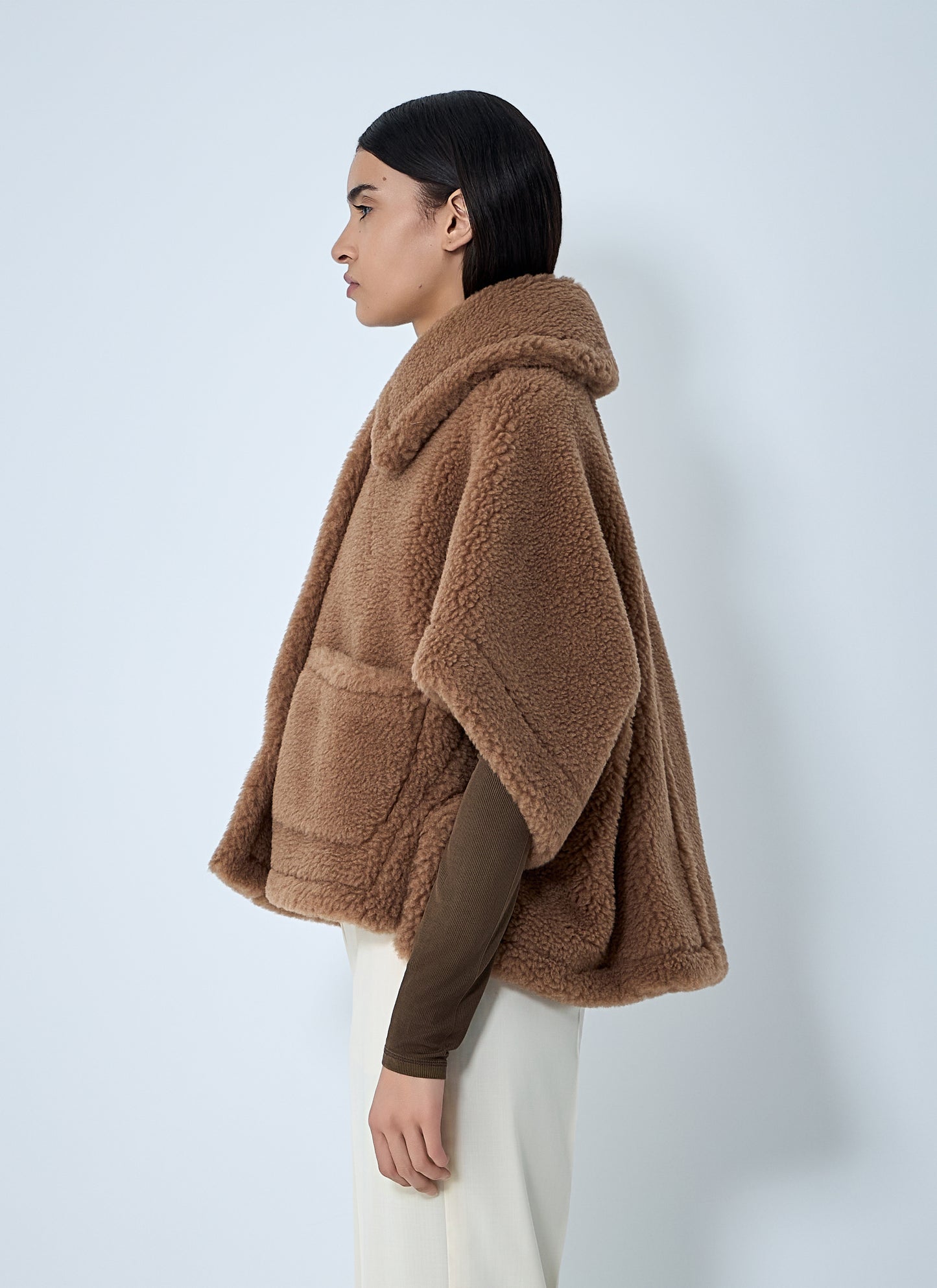Max Mara Women Burshed Wool Poncho MAX MARA