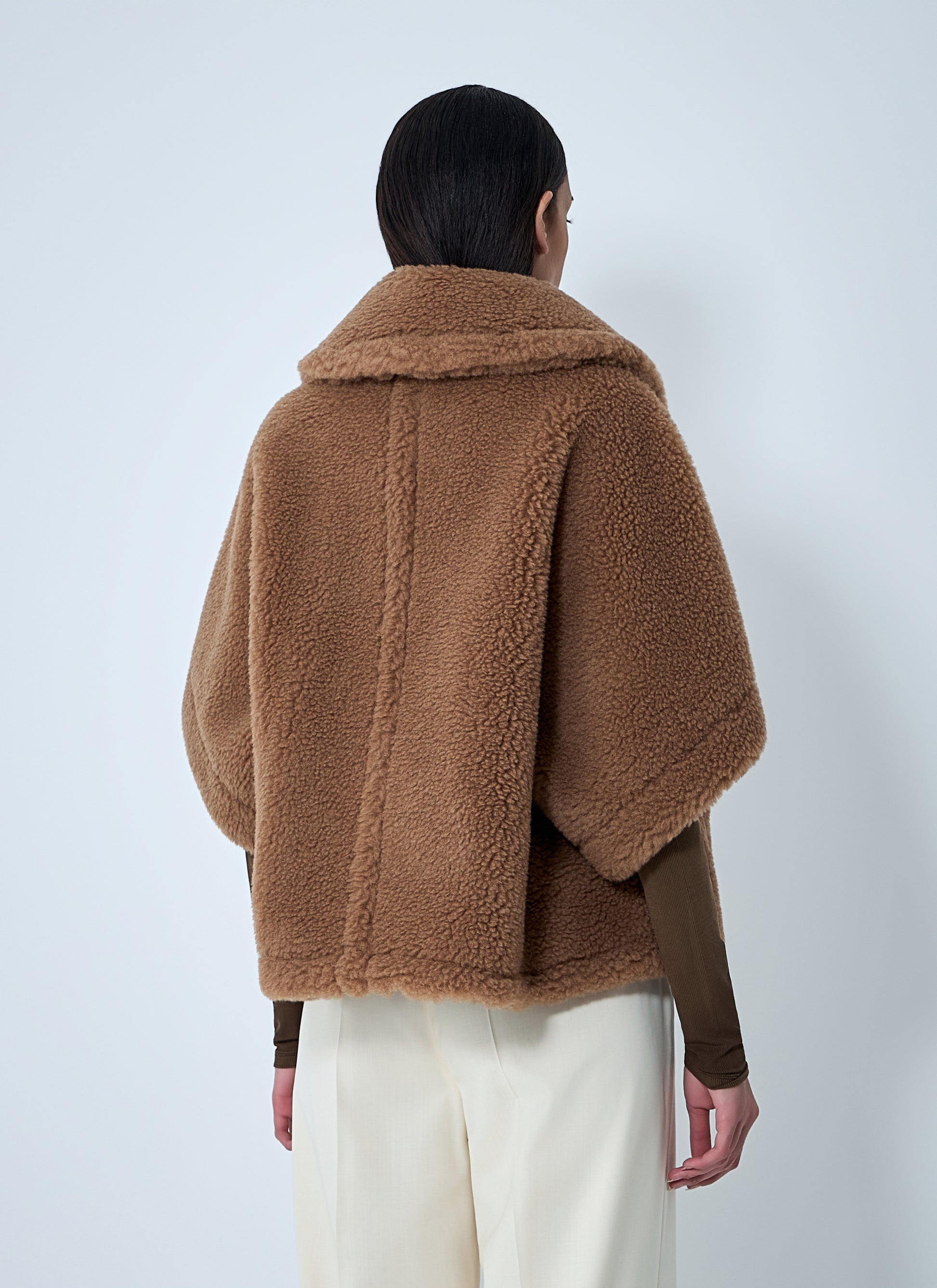 Max Mara Women Burshed Wool Poncho MAX MARA