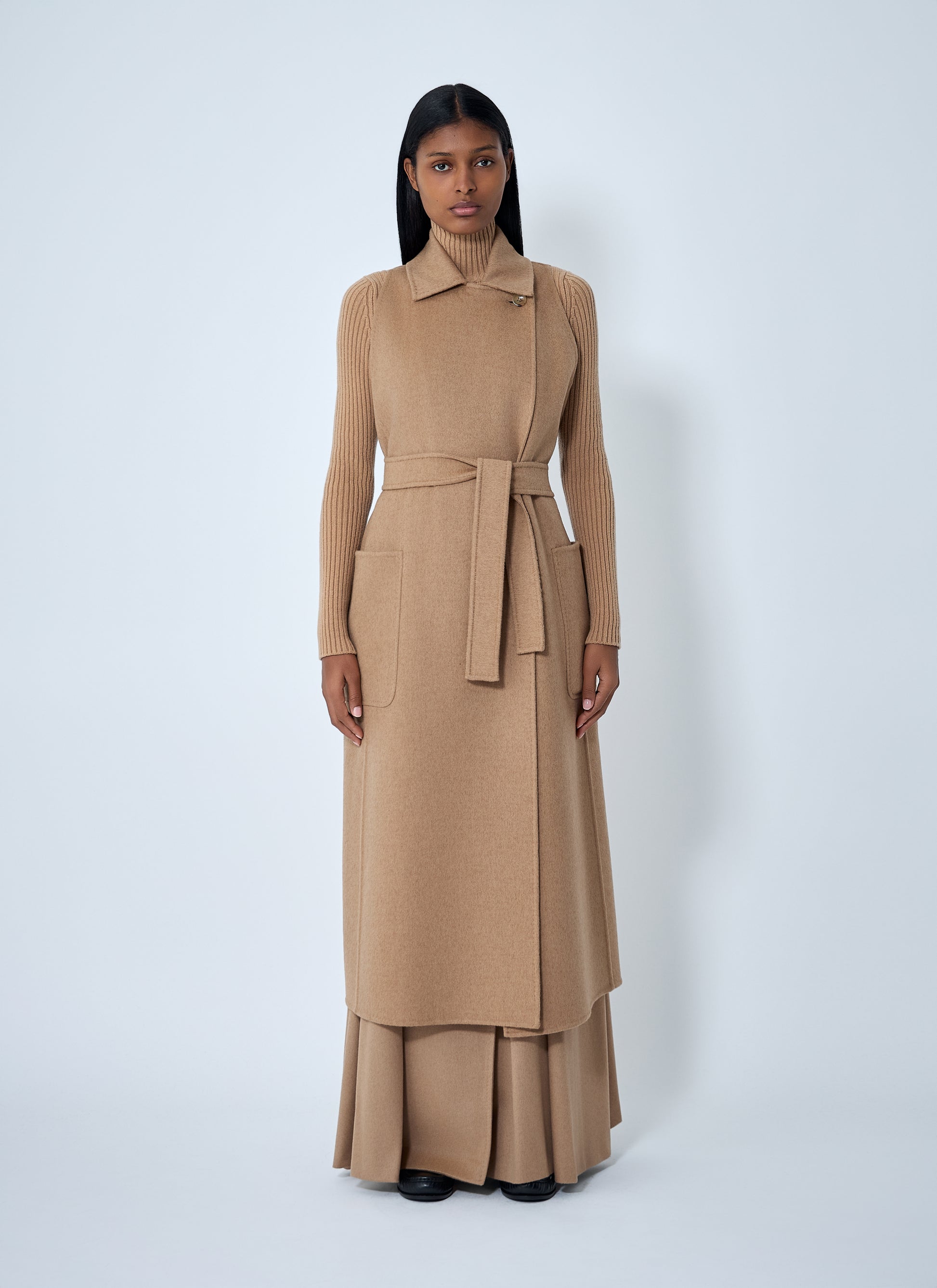 Max Mara Women Tailored Maxi Waistcoat MAX MARA