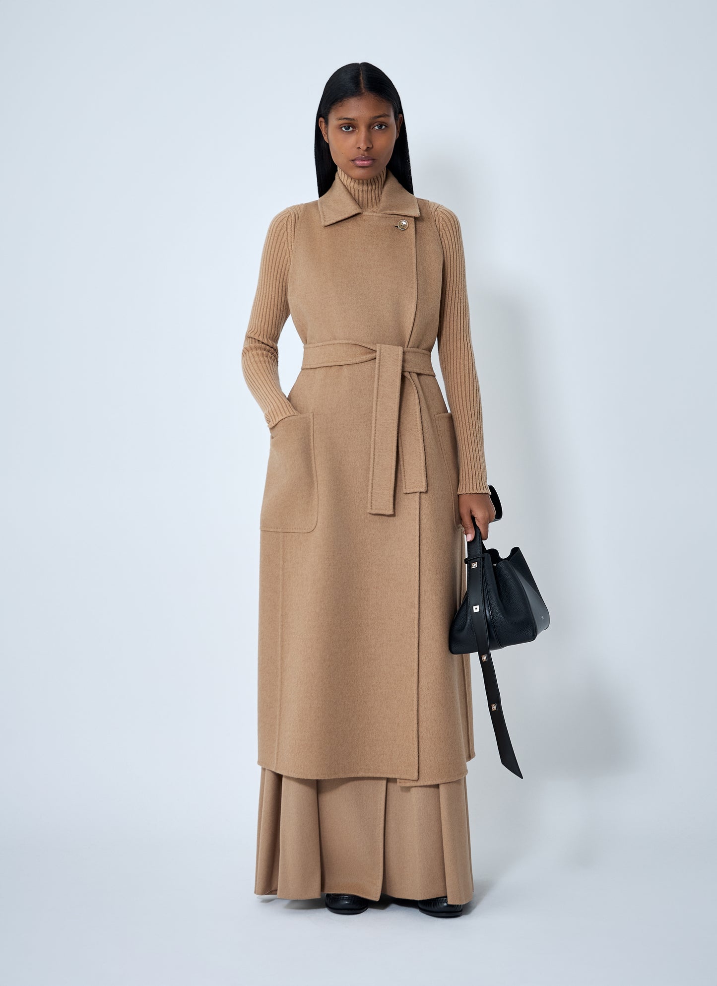 Max Mara Women Tailored Maxi Waistcoat MAX MARA