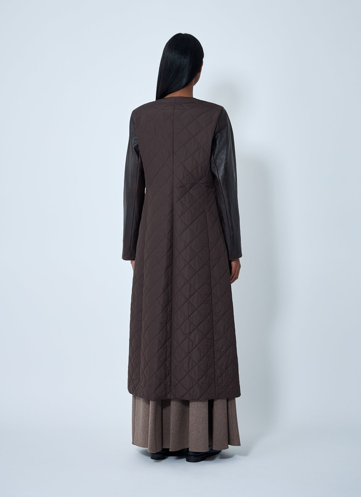 Max Mara Women Quilted Maxi Coat MAX MARA