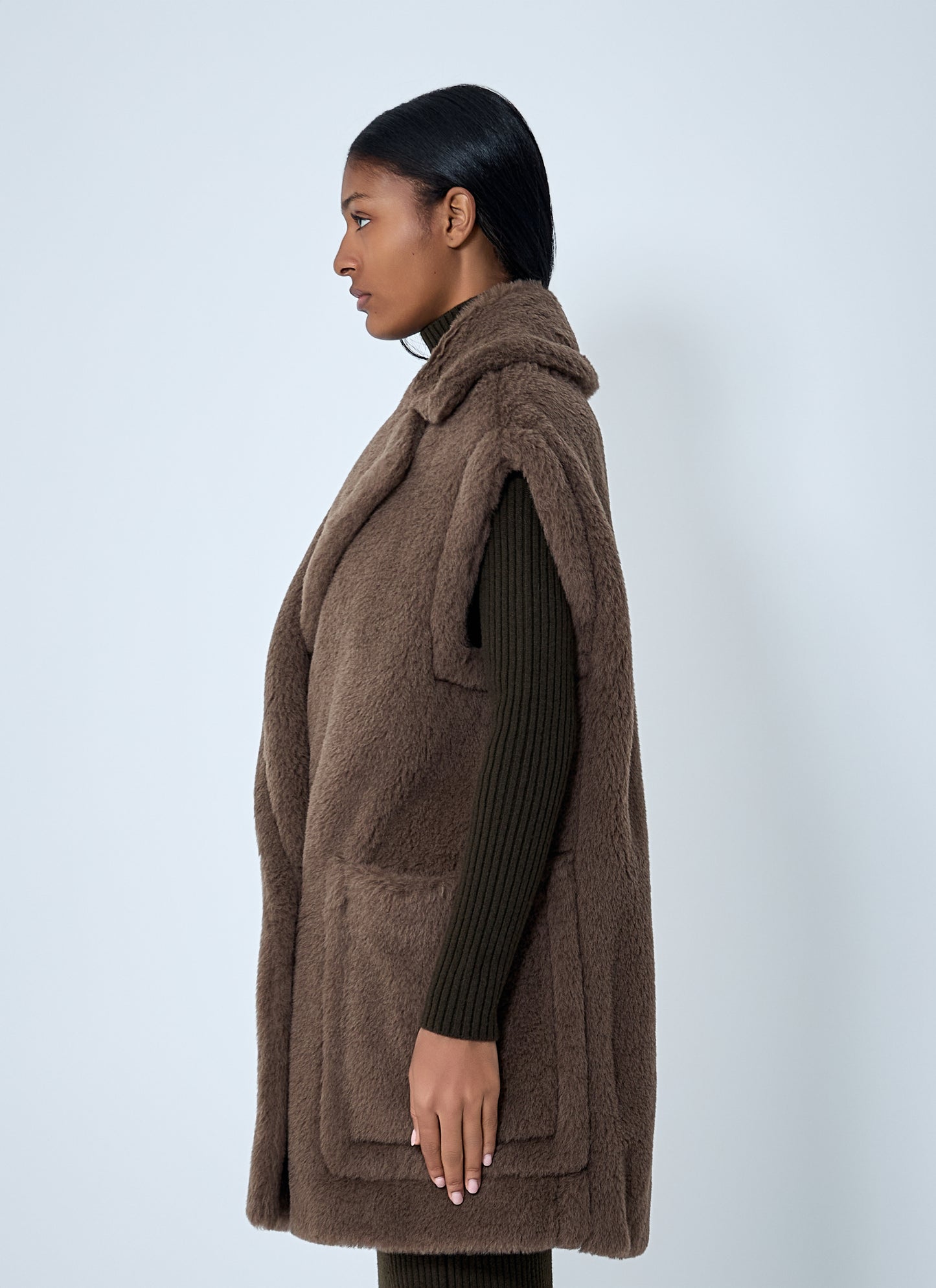 Max Mara Women Camel-Hair Gilet MAX MARA