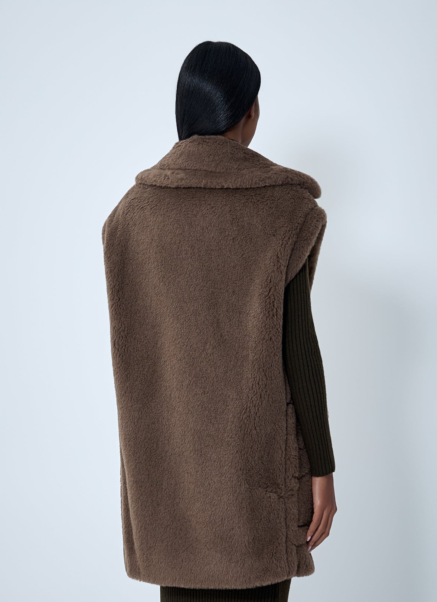 Max Mara Women Camel-Hair Gilet MAX MARA