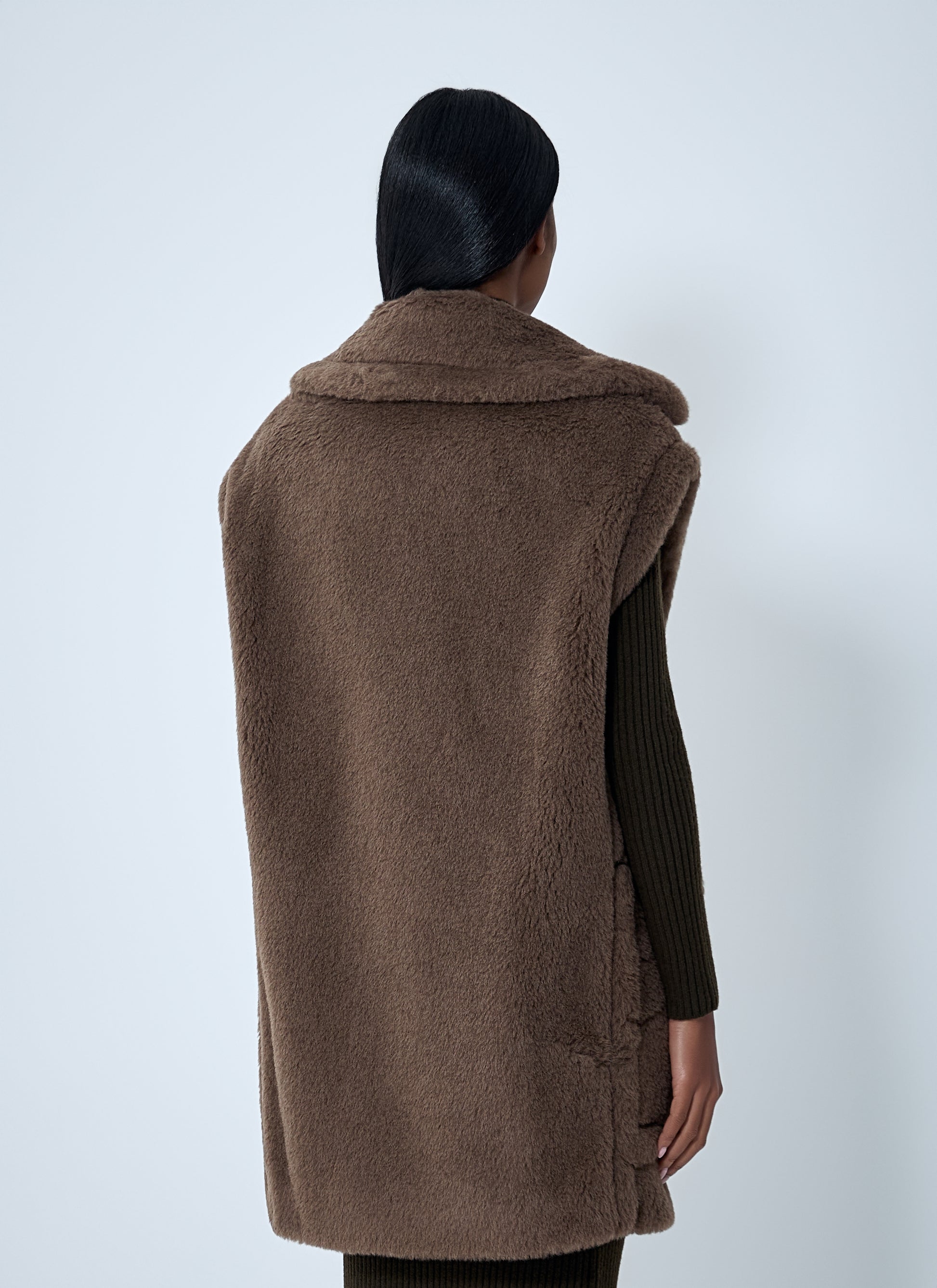 Max Mara Women Camel-Hair Gilet MAX MARA