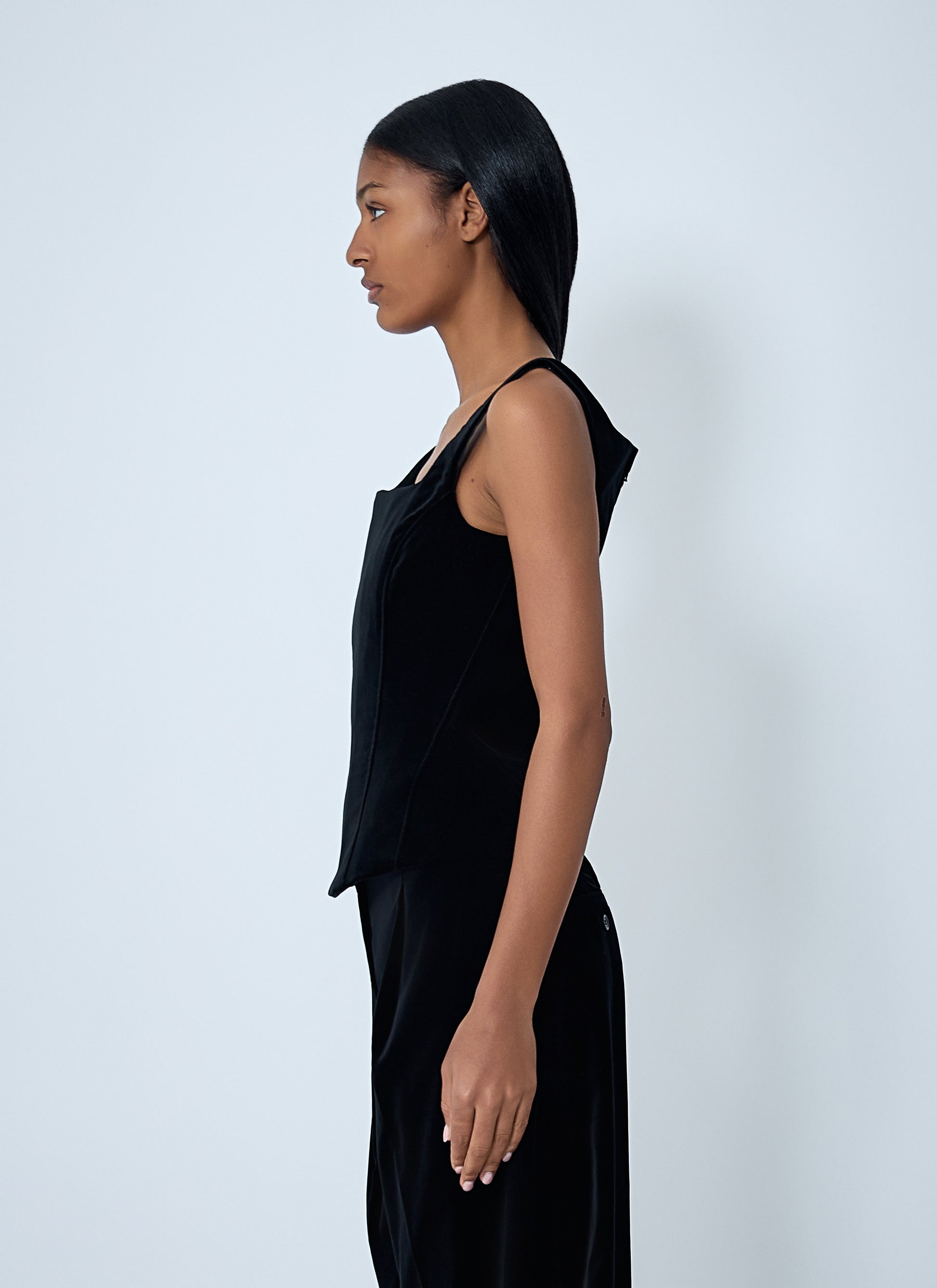Max Mara Women Velvet Top MAX MARA