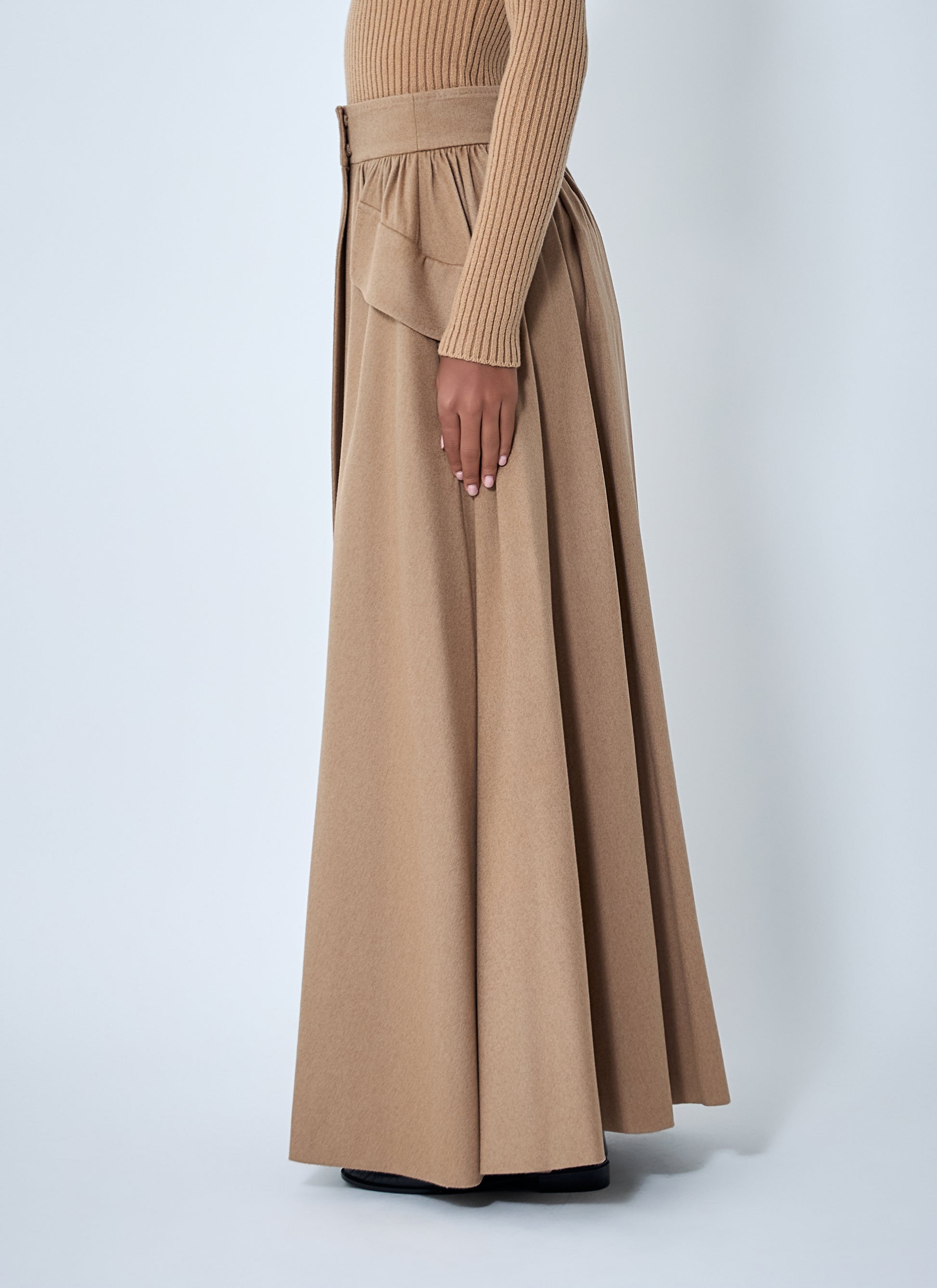 Max Mara Women Pleated Maxi Skirt MAX MARA