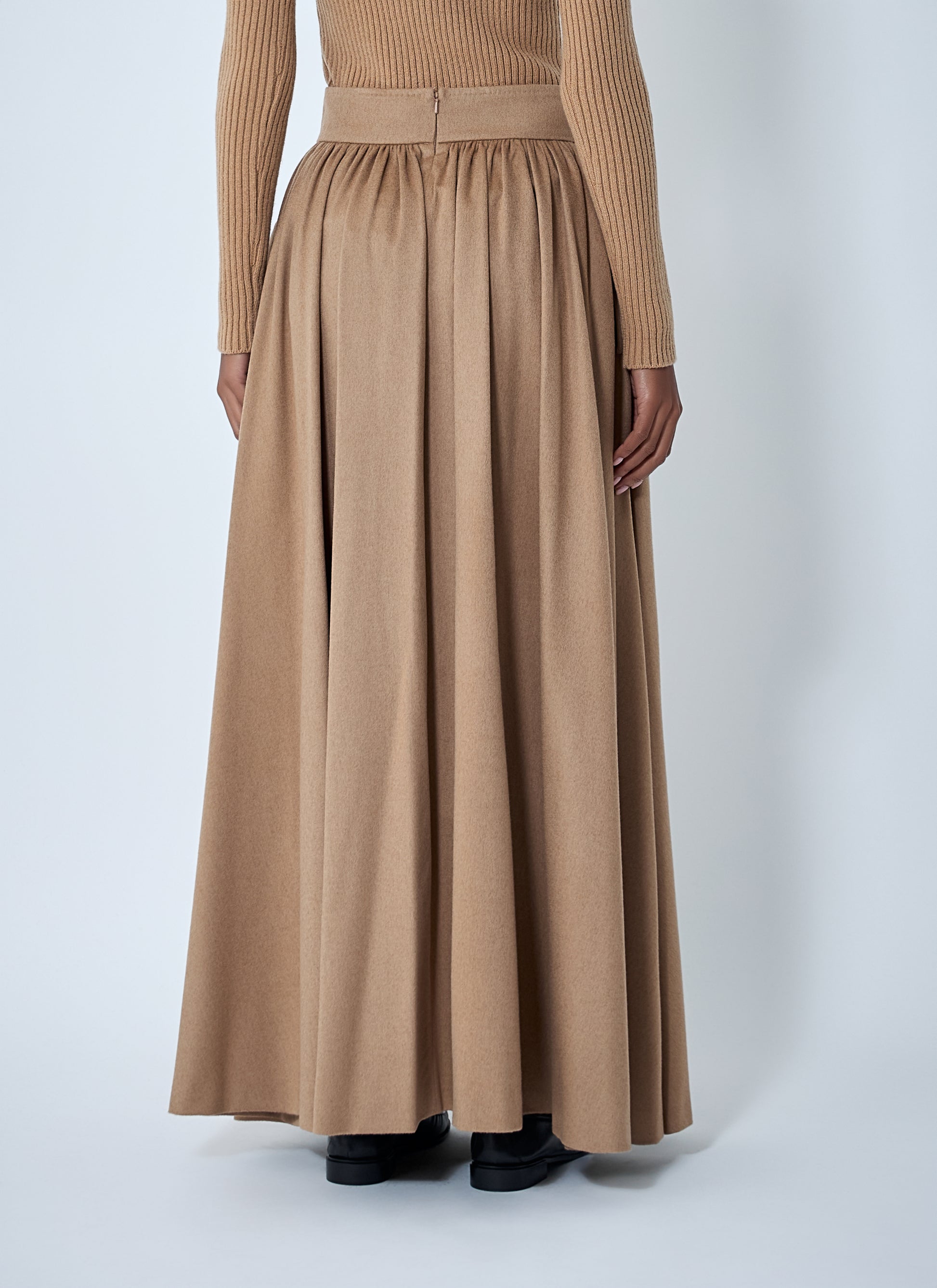 Max Mara Women Pleated Maxi Skirt MAX MARA