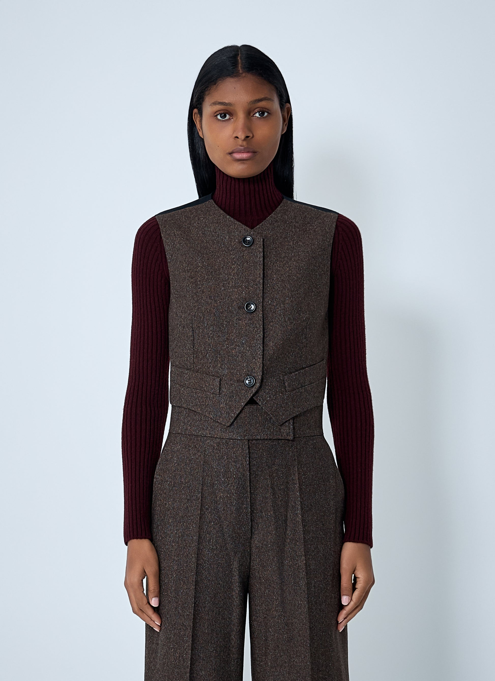 Max Mara Women Wool Waistcoat MAX MARA