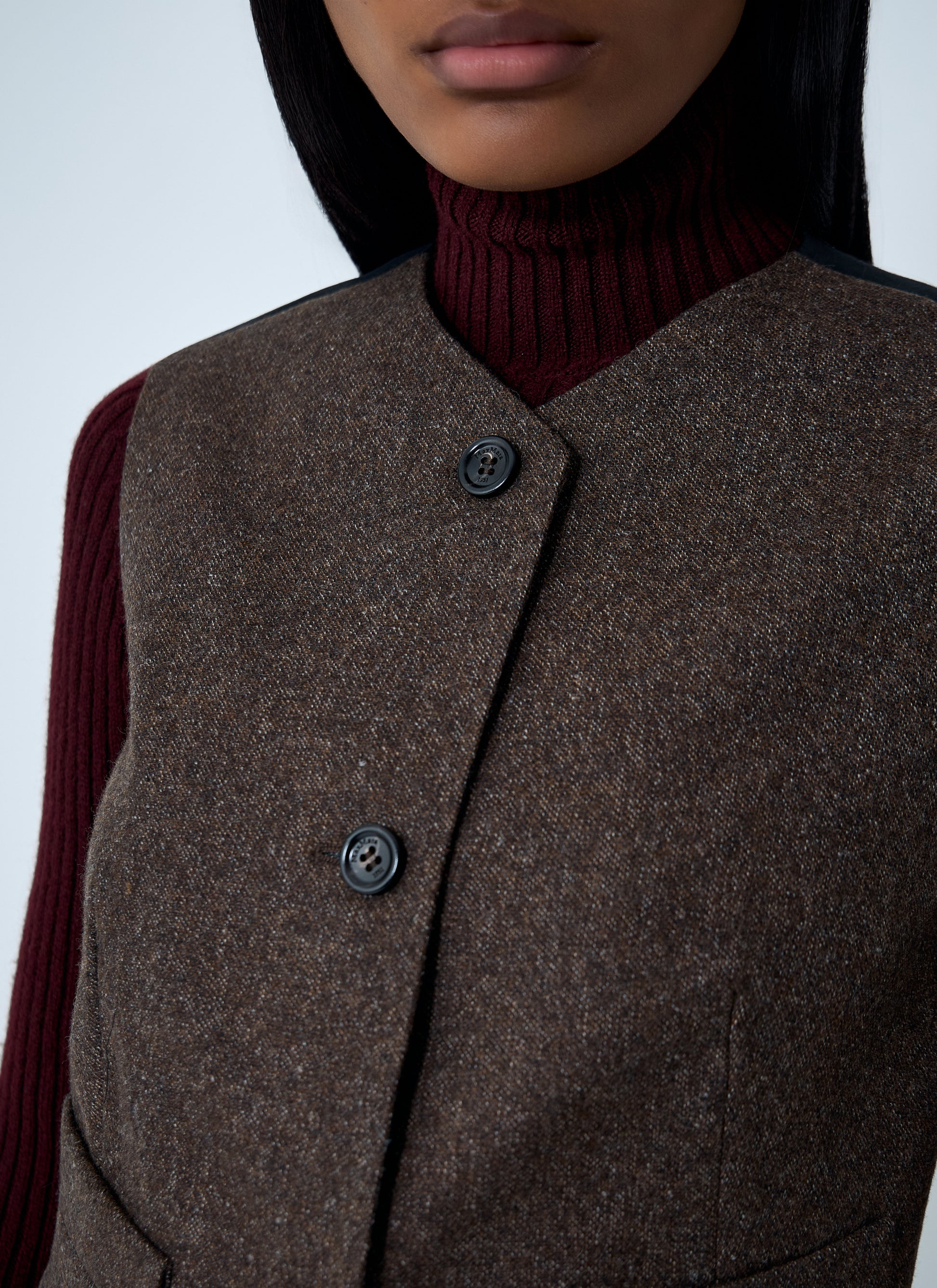 Max Mara Women Wool Waistcoat MAX MARA