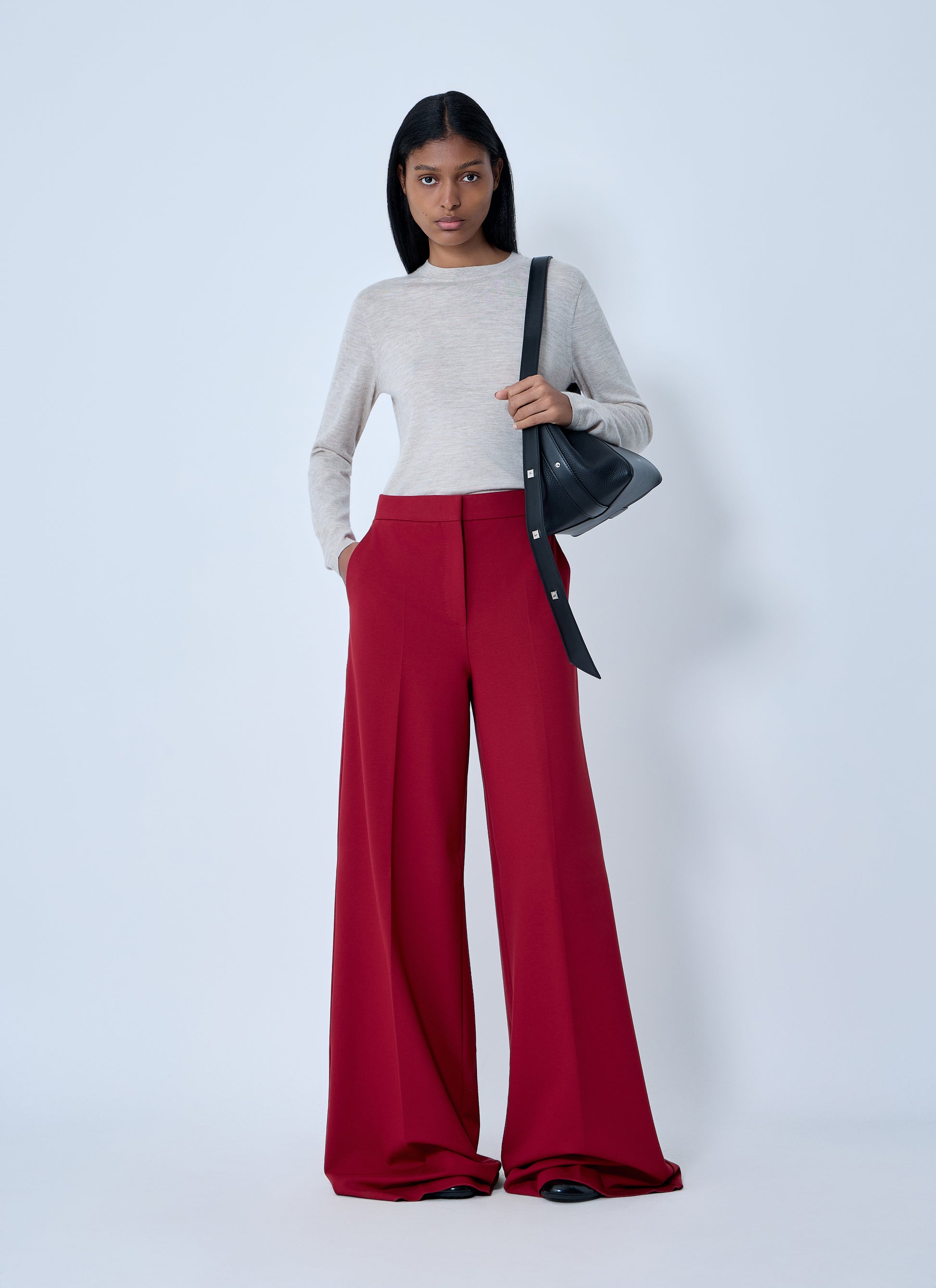 Max Mara Women Wide-Leg Tailored Pants MAX MARA