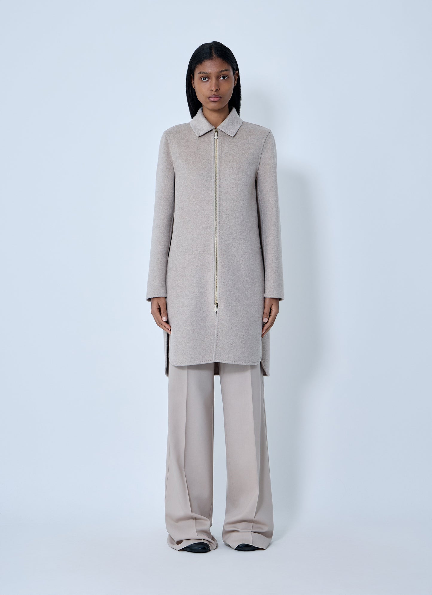 Max Mara Women Longline Cashmere Coat MAX MARA