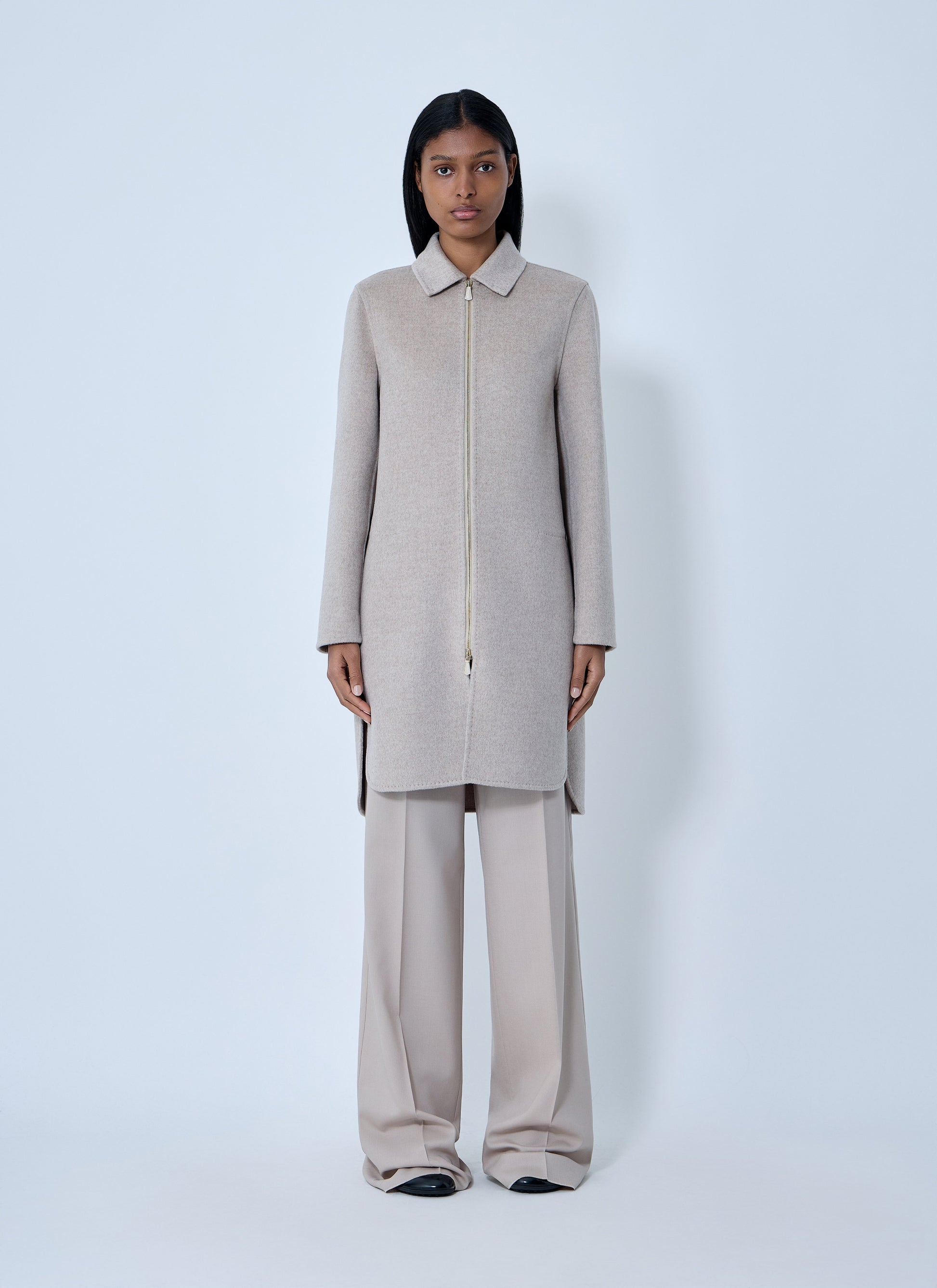 Max Mara Women Longline Cashmere Coat MAX MARA