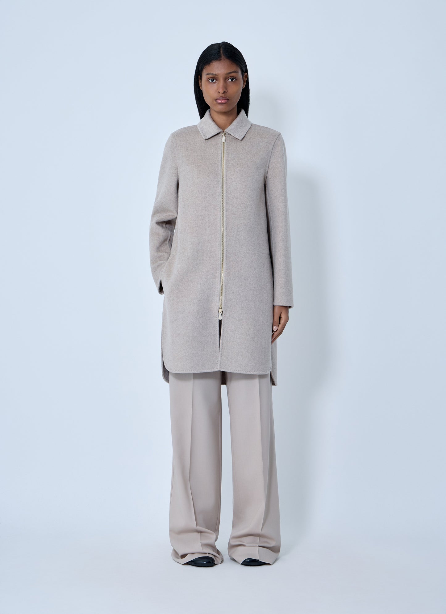 Max Mara Women Longline Cashmere Coat MAX MARA
