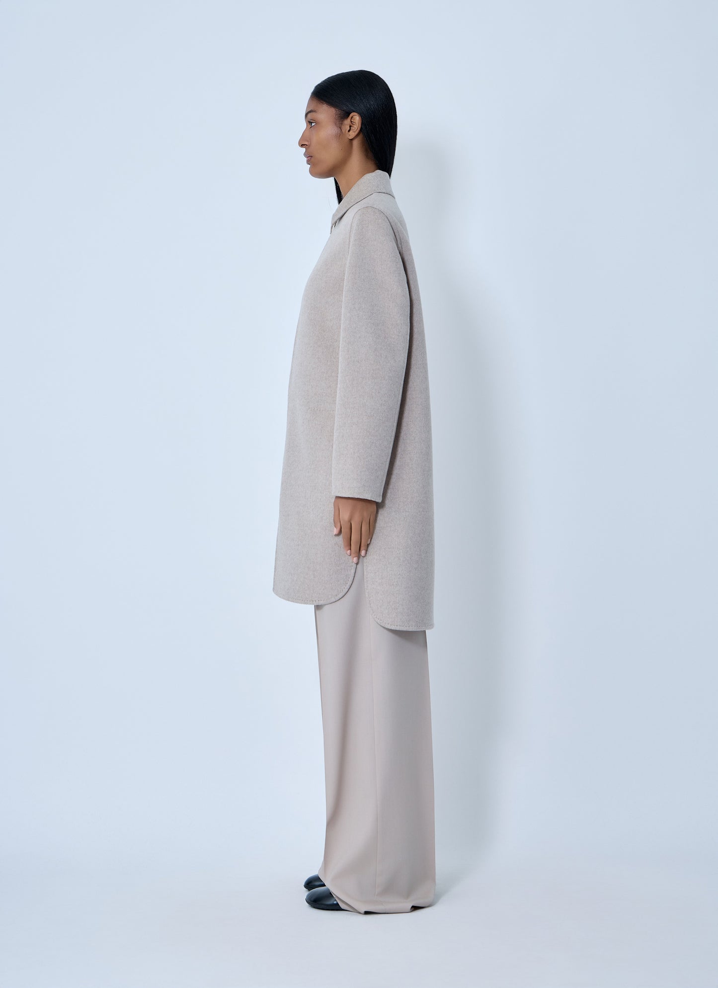 Max Mara Women Longline Cashmere Coat MAX MARA