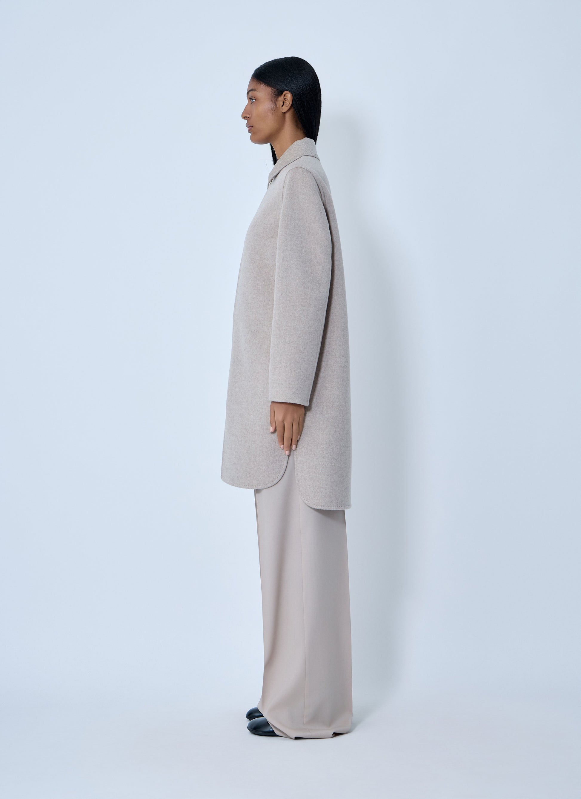 Max Mara Women Longline Cashmere Coat MAX MARA