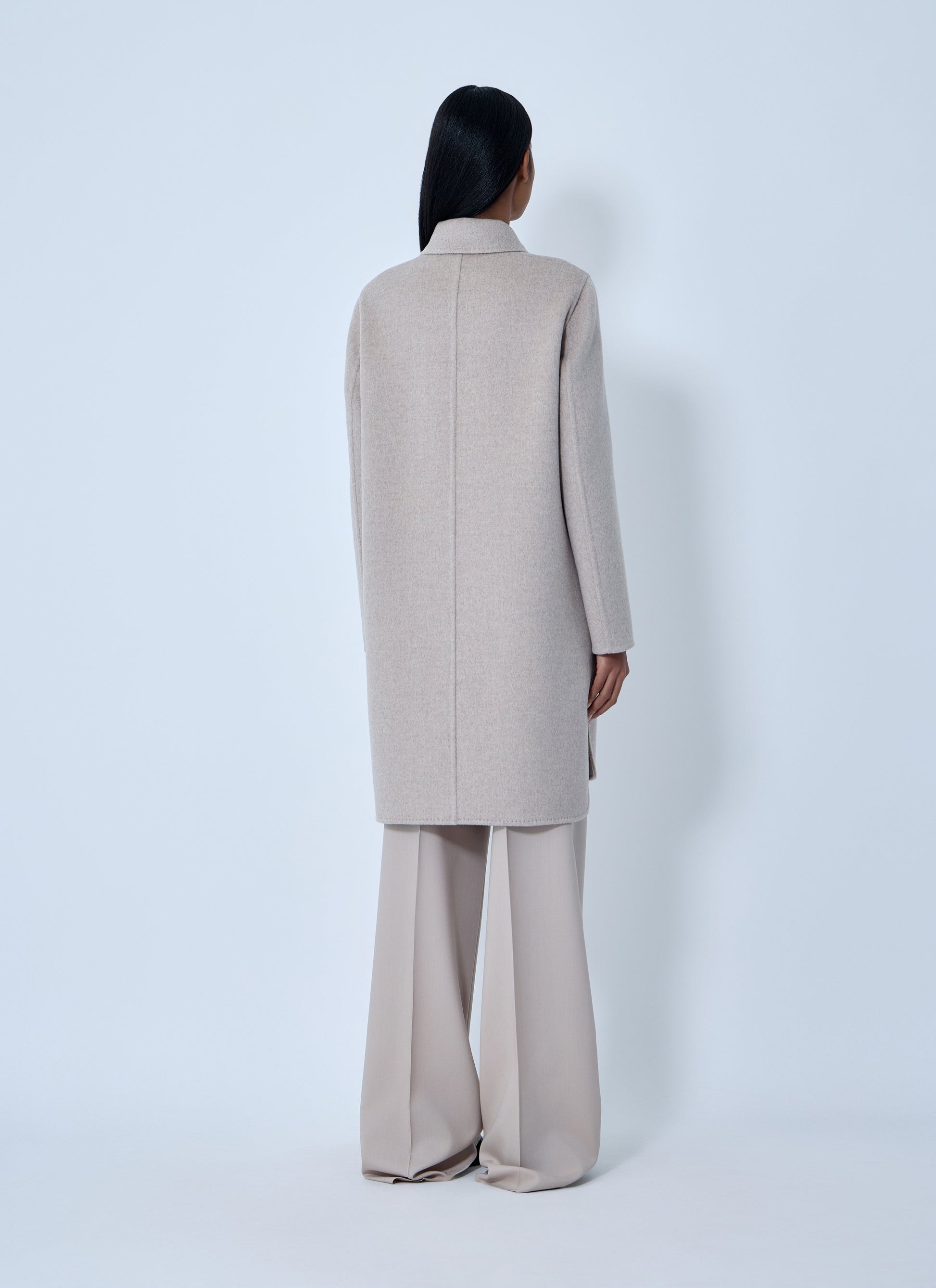 Max Mara Women Longline Cashmere Coat MAX MARA