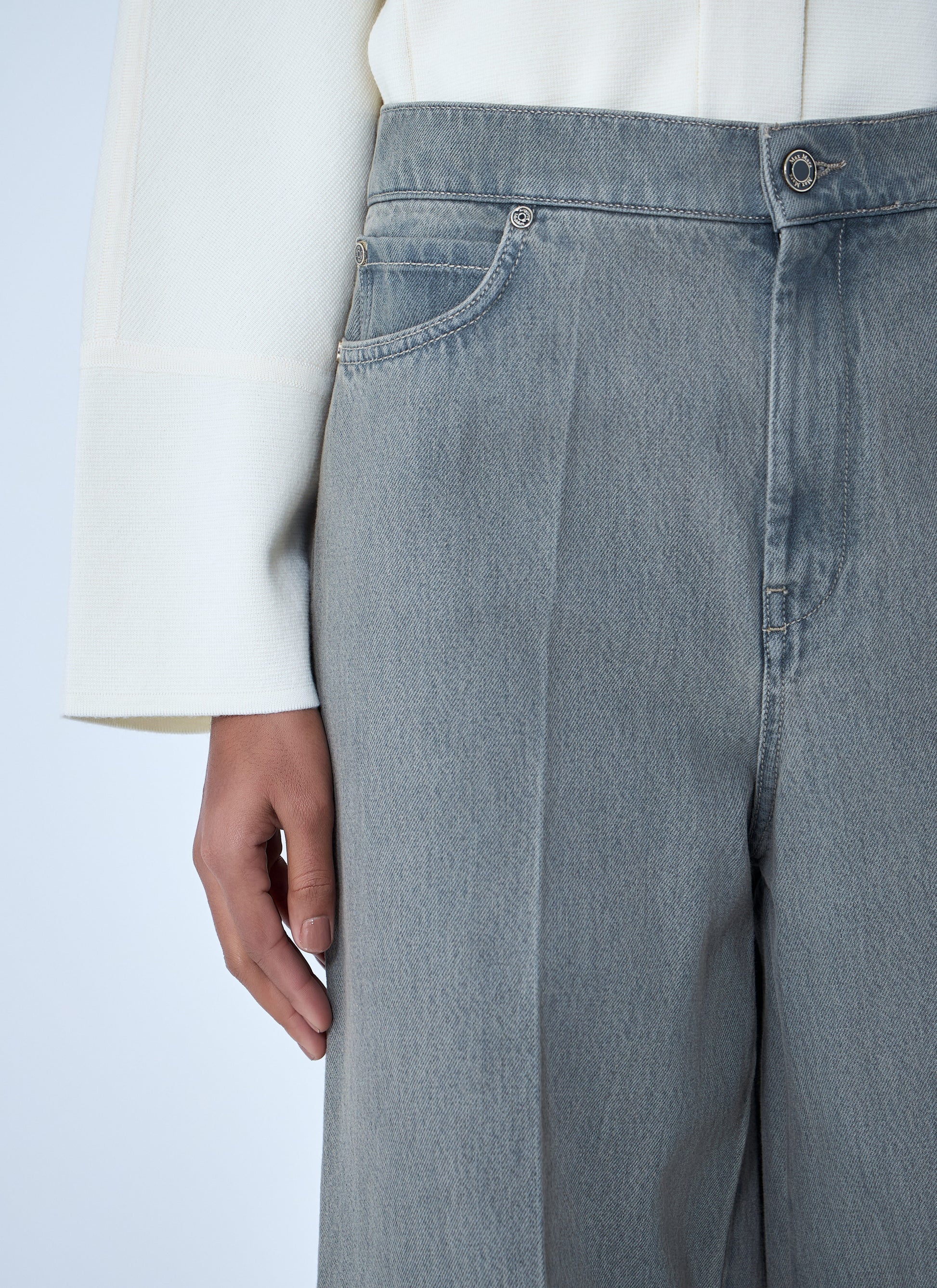 Max Mara Women Wide-Leg Denim Jeans MAX MARA