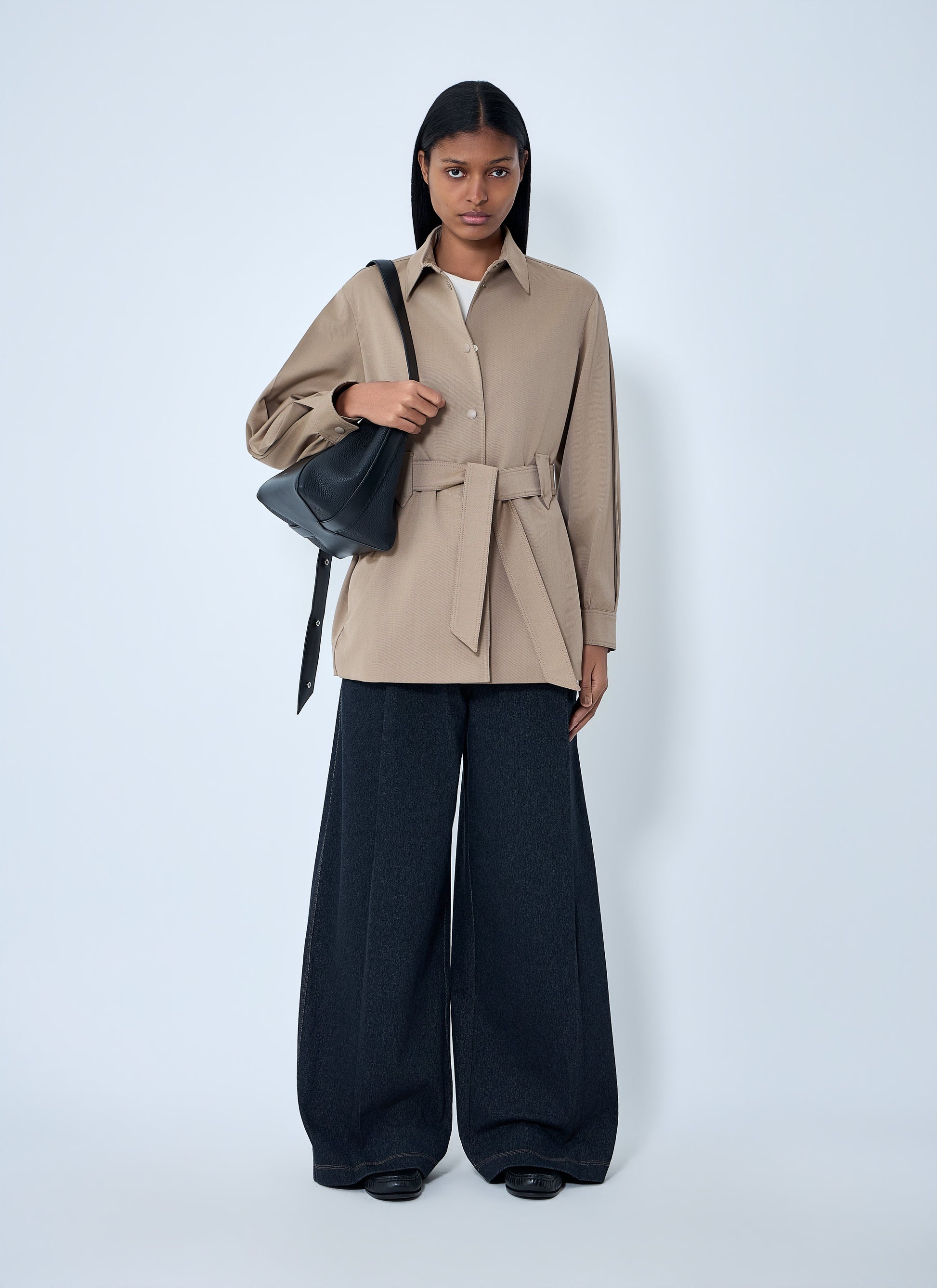 Max Mara Women Belted Button-Down Shirt MAX MARA