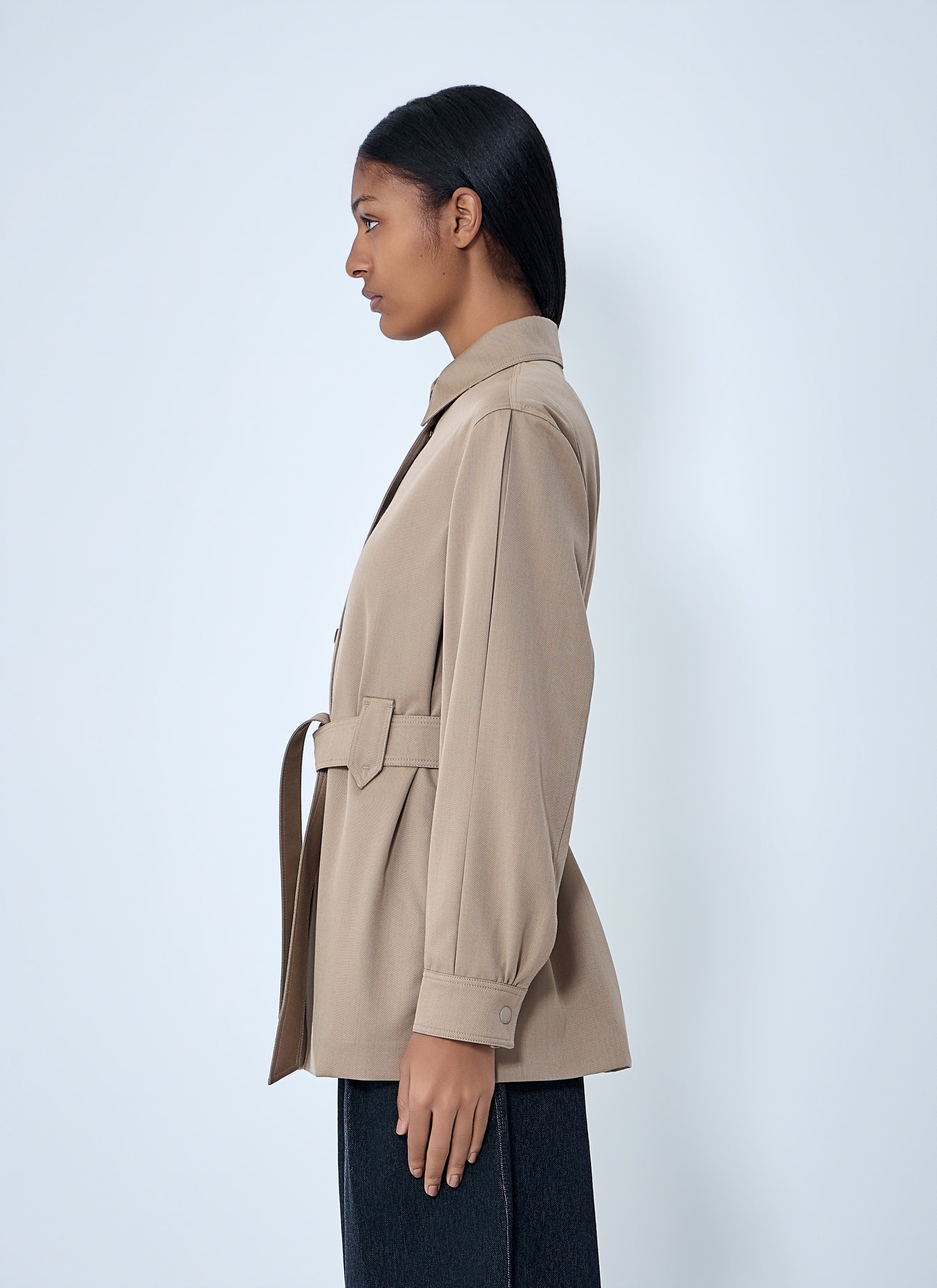 Max Mara Women Belted Button-Down Shirt MAX MARA