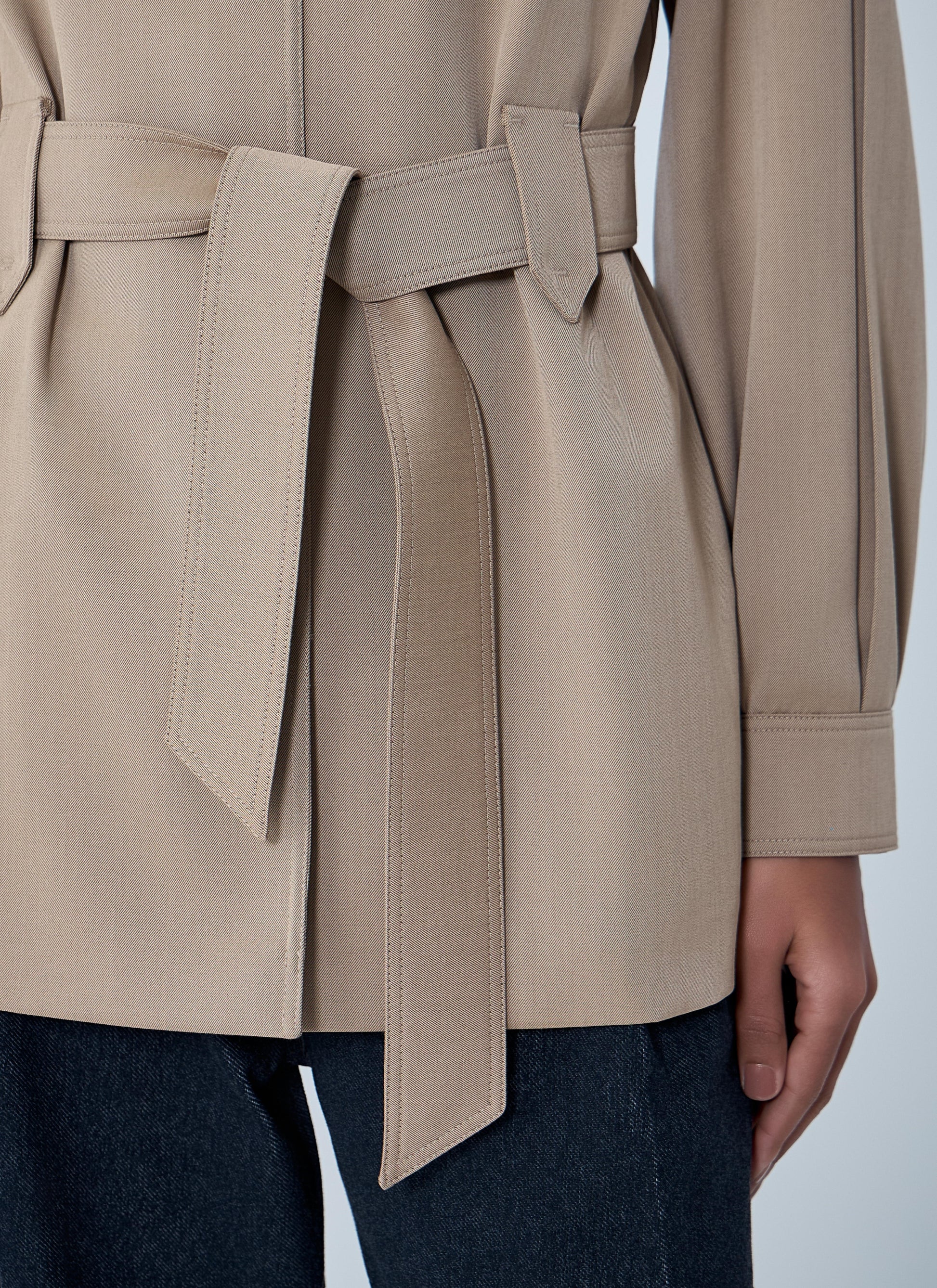 Max Mara Women Belted Button-Down Shirt MAX MARA
