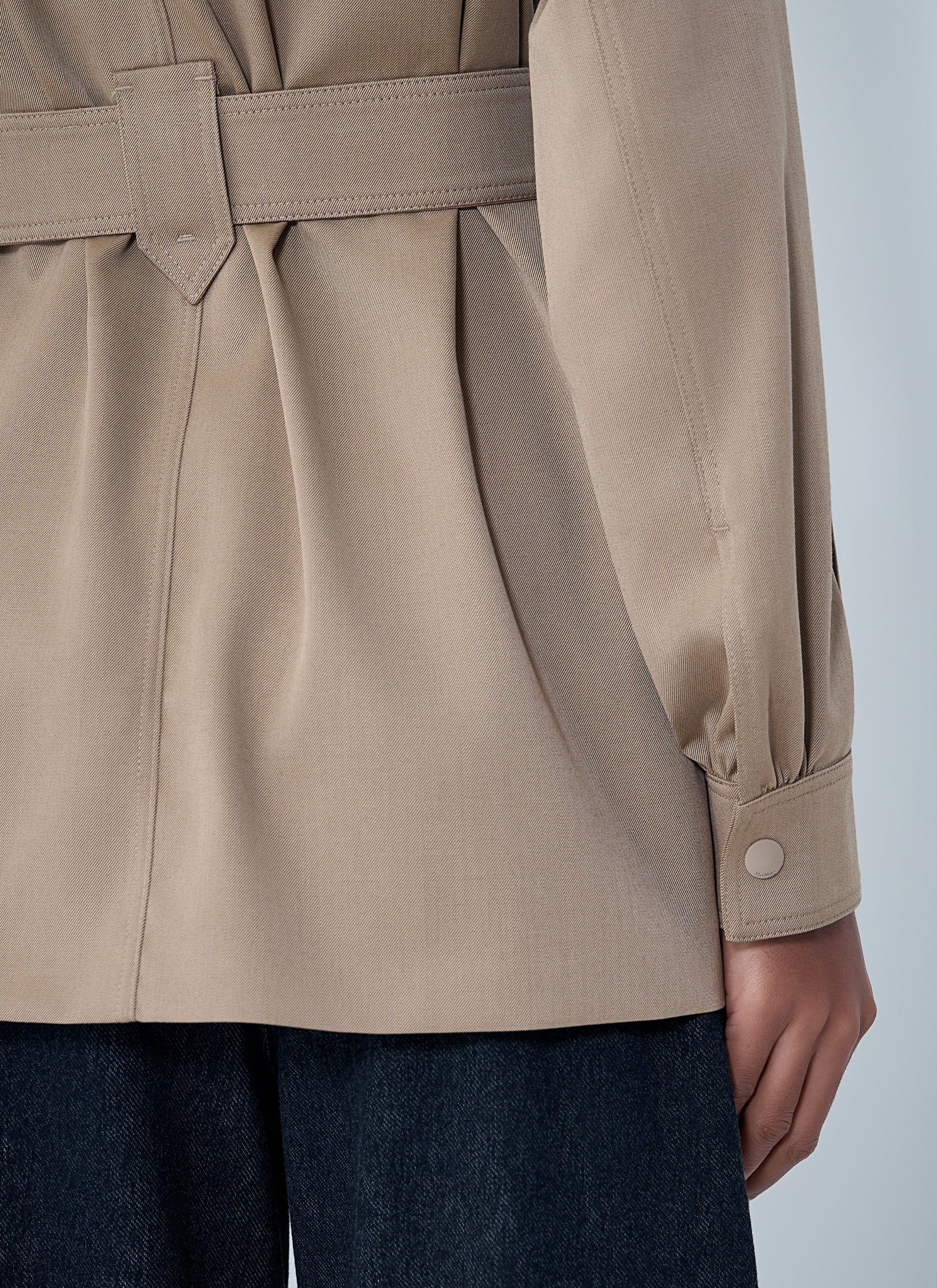 Max Mara Women Belted Button-Down Shirt MAX MARA