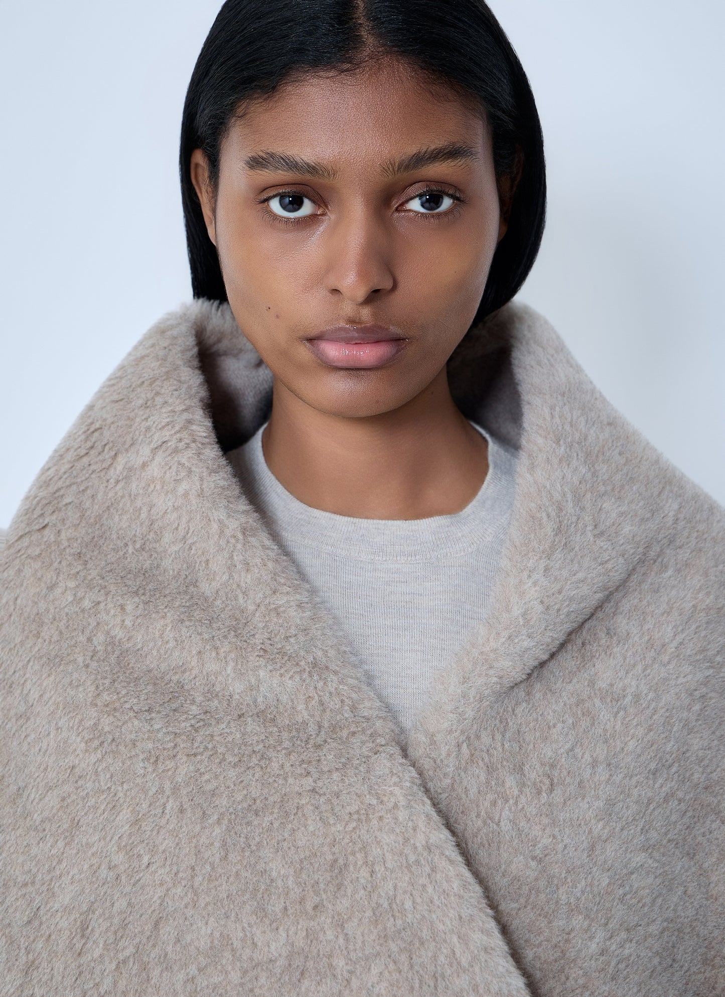 Max Mara Women Fringed Wool Scarf MAX MARA