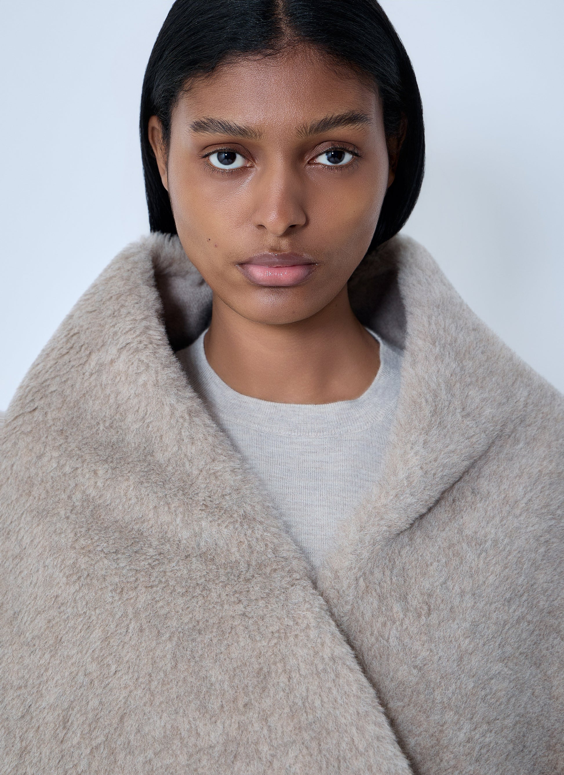 Max Mara Women Fringed Wool Scarf MAX MARA