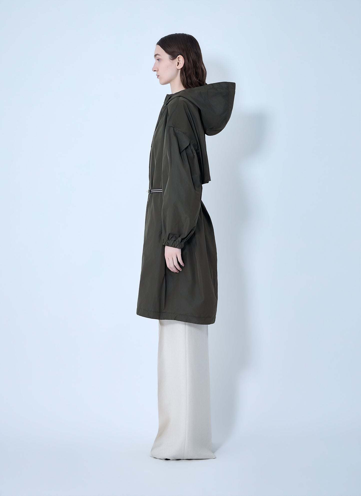 Max Mara Women Belted Hooded Coat MAX MARA