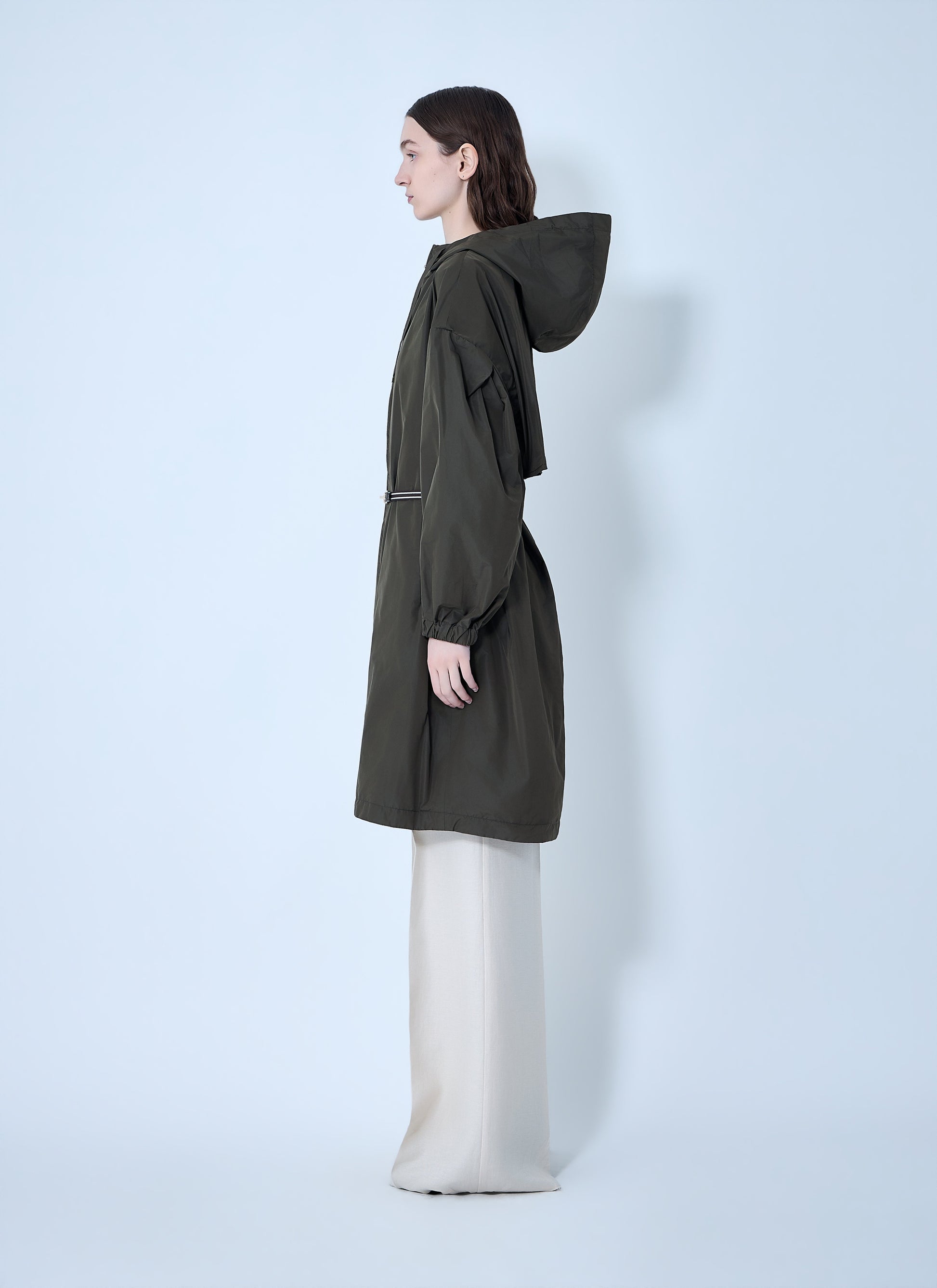 Max Mara Women Belted Hooded Coat MAX MARA