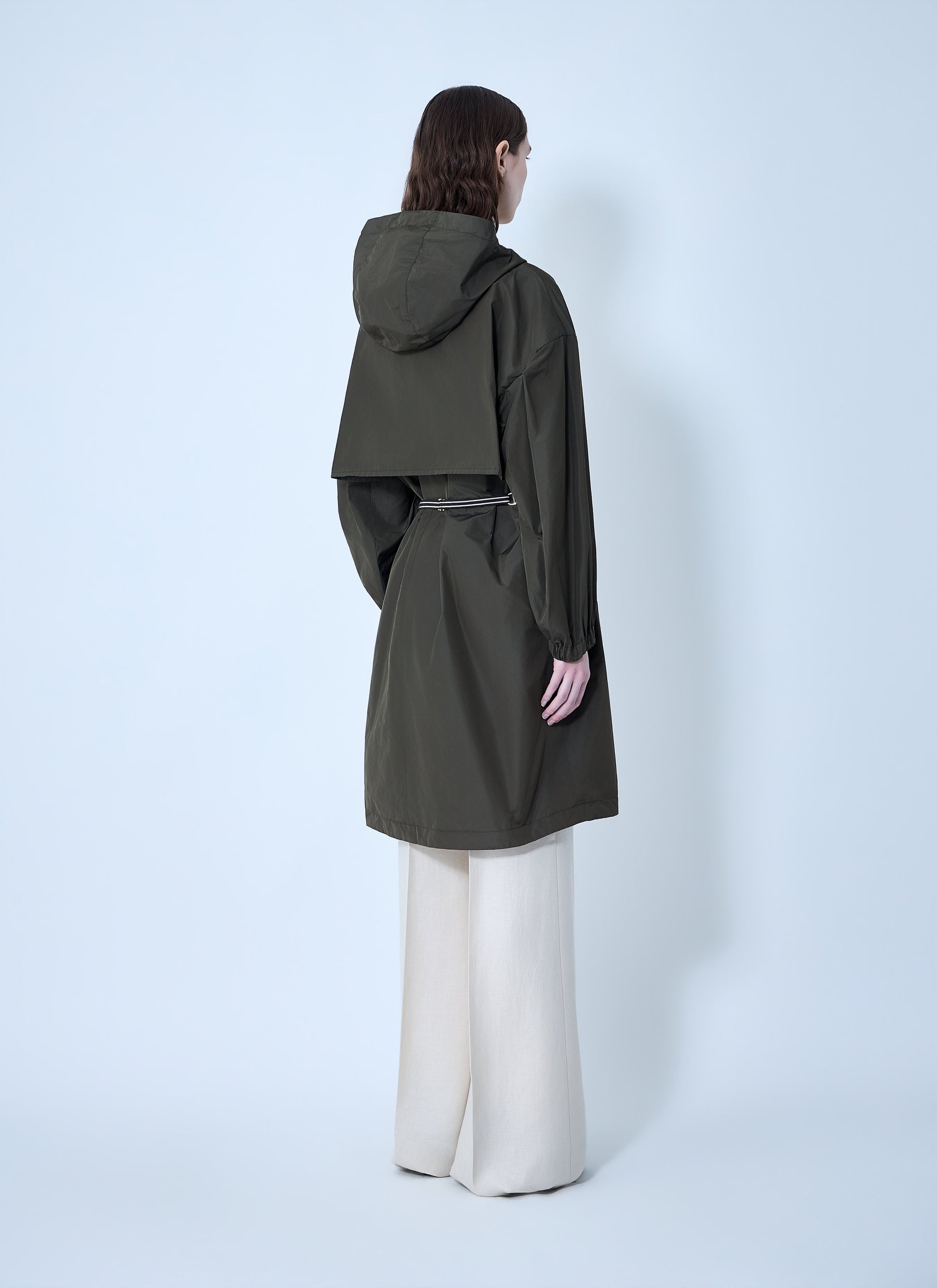 Max Mara Women Belted Hooded Coat MAX MARA