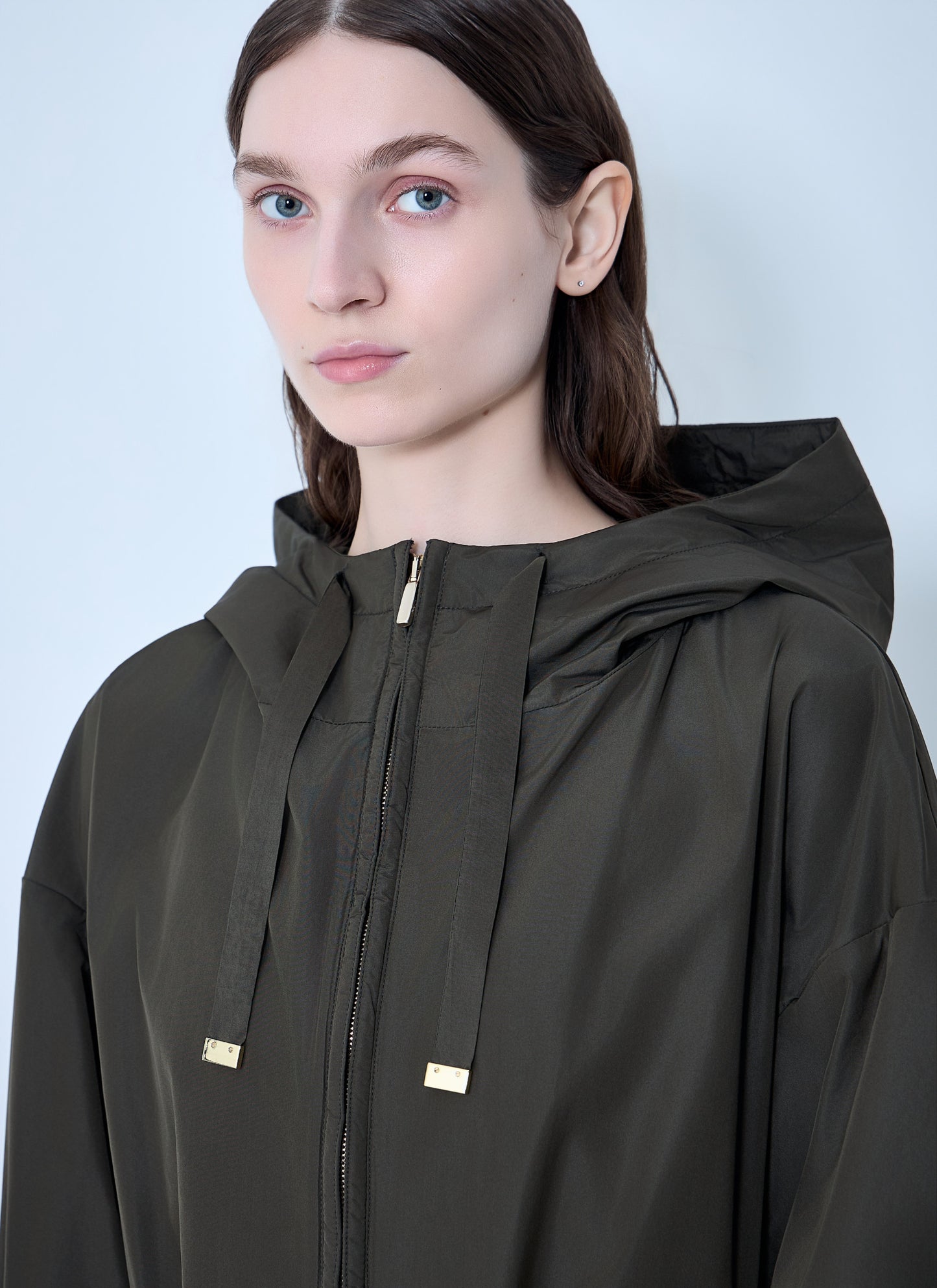 Max Mara Women Belted Hooded Coat MAX MARA