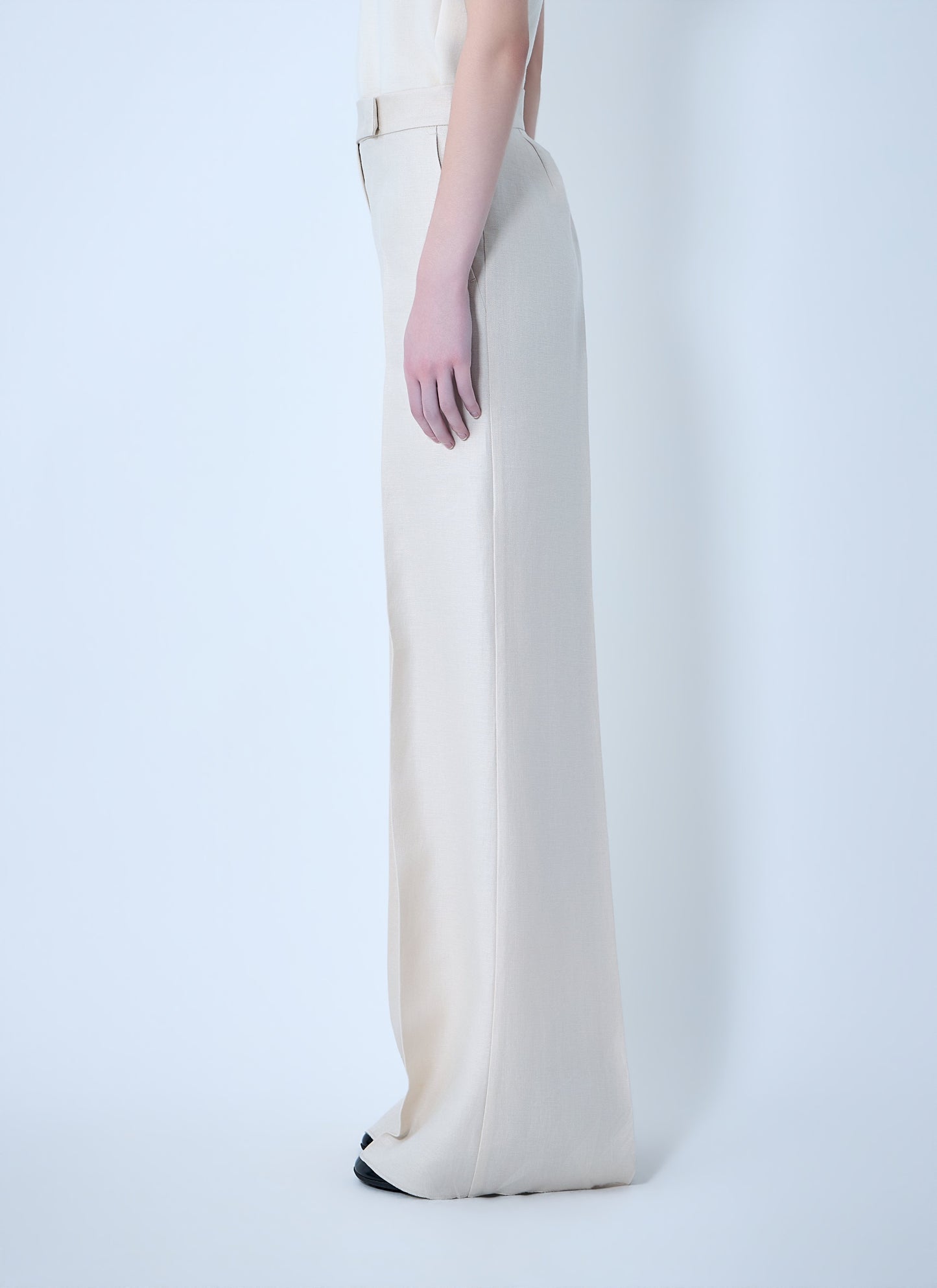 Max Mara Women Badesse Tailored Linen Pants MAX MARA