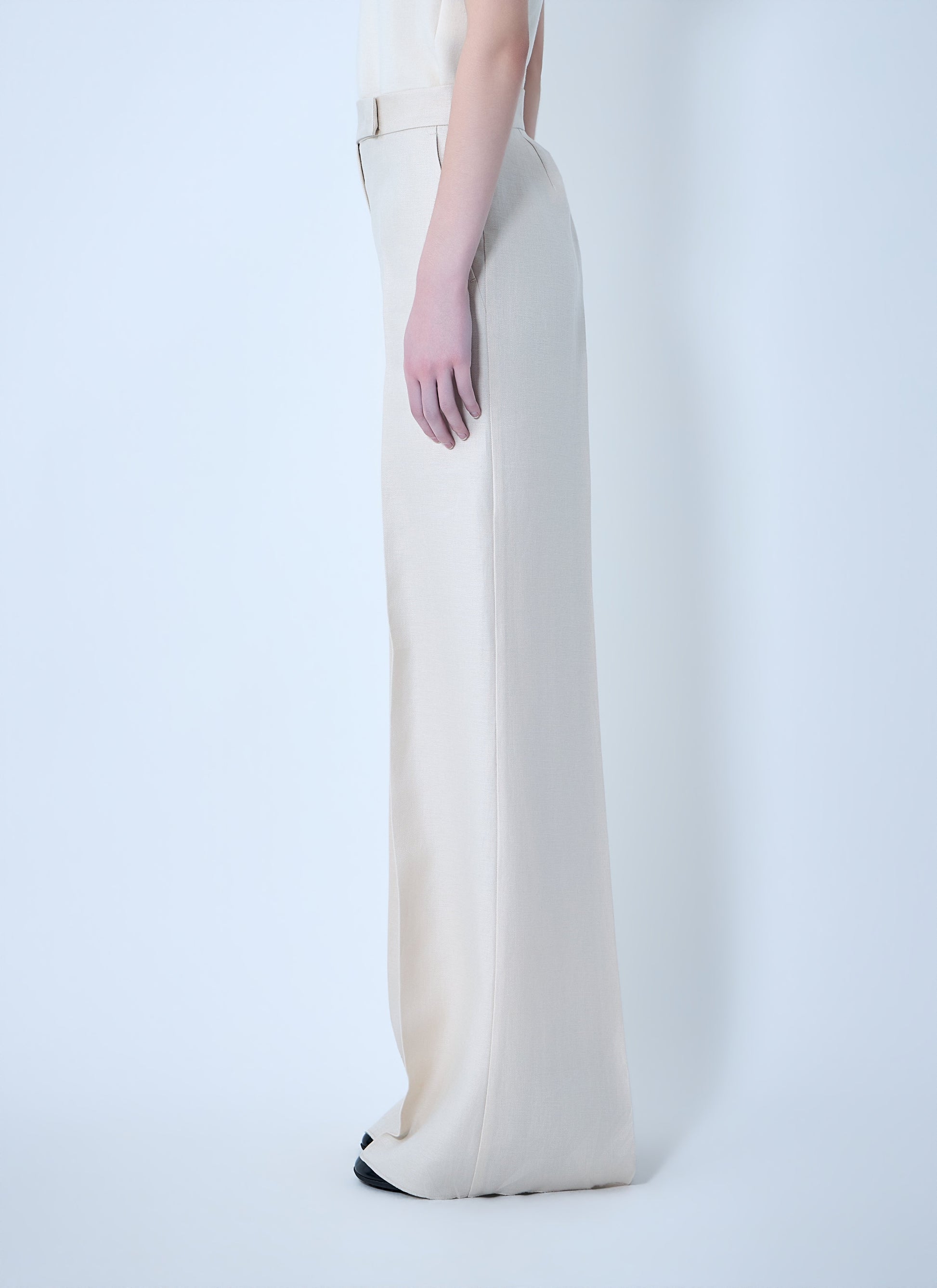 Max Mara Women Badesse Tailored Linen Pants MAX MARA