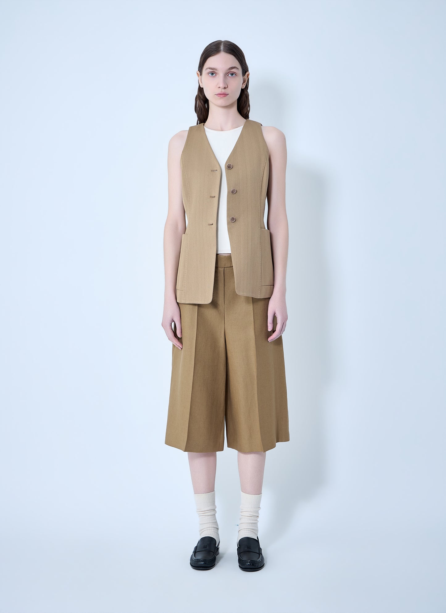 Max Mara Women Tailored Vest With Button Fastening MAX MARA