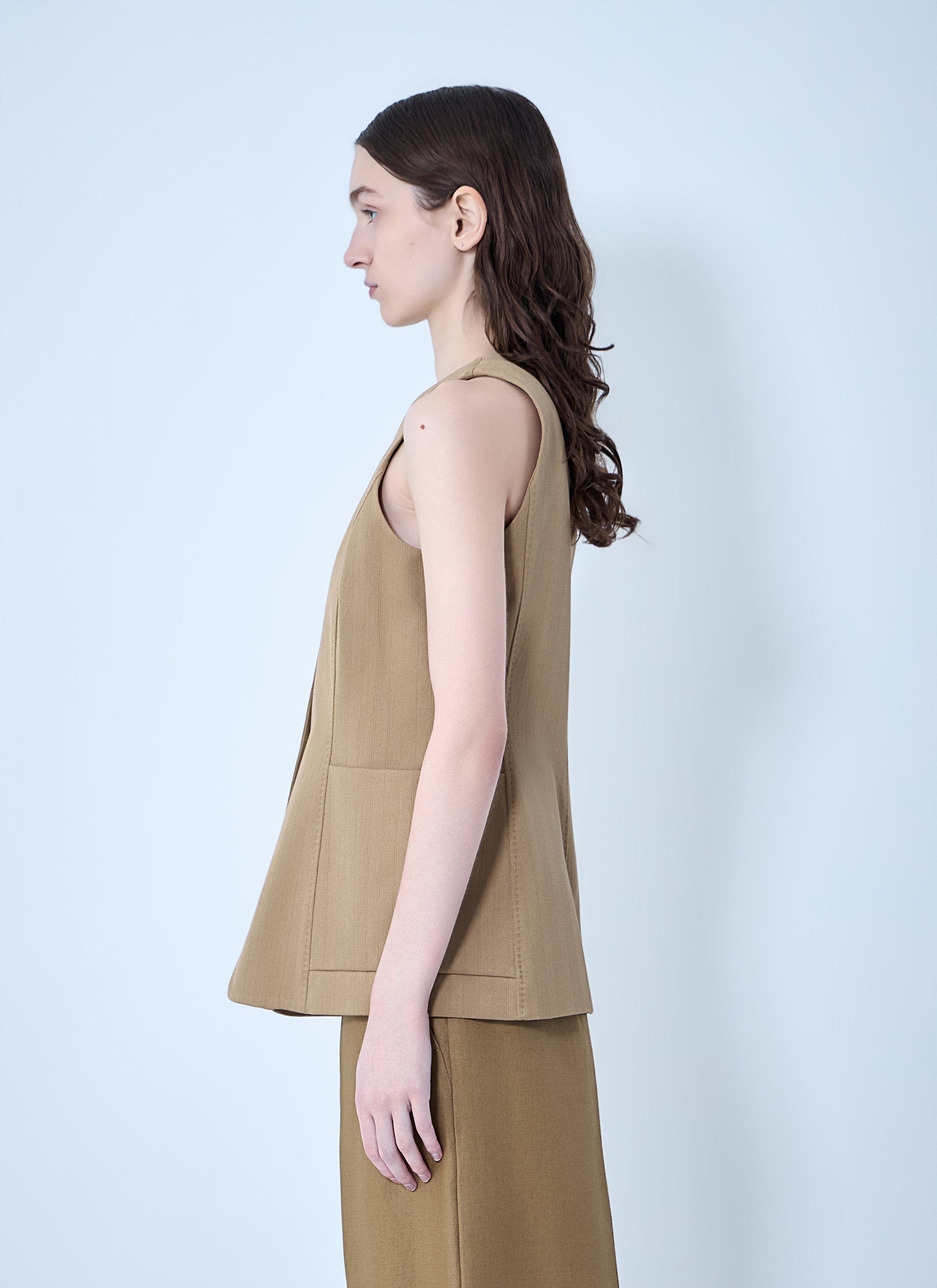 Max Mara Women Tailored Vest With Button Fastening MAX MARA