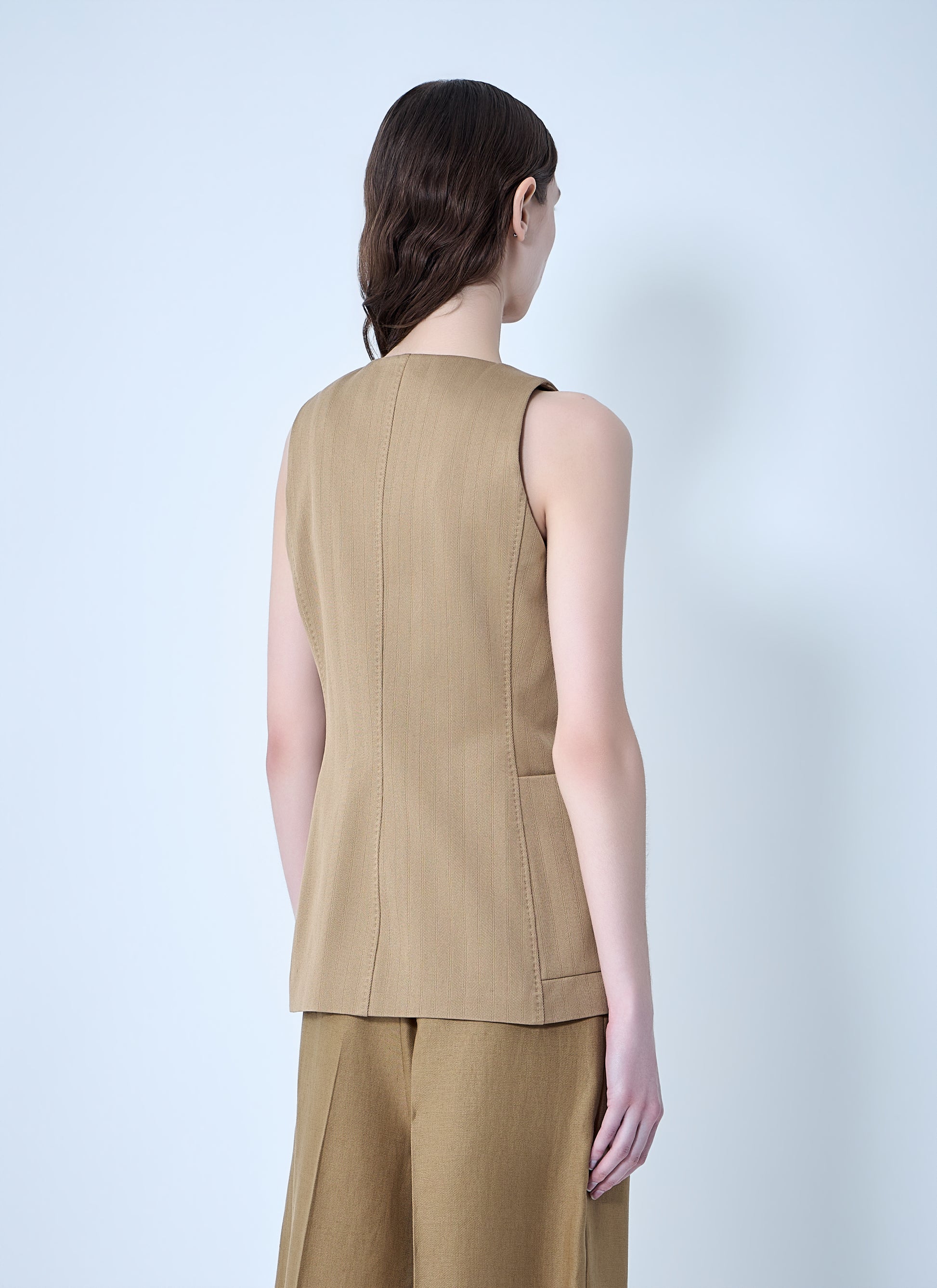 Max Mara Women Tailored Vest With Button Fastening MAX MARA