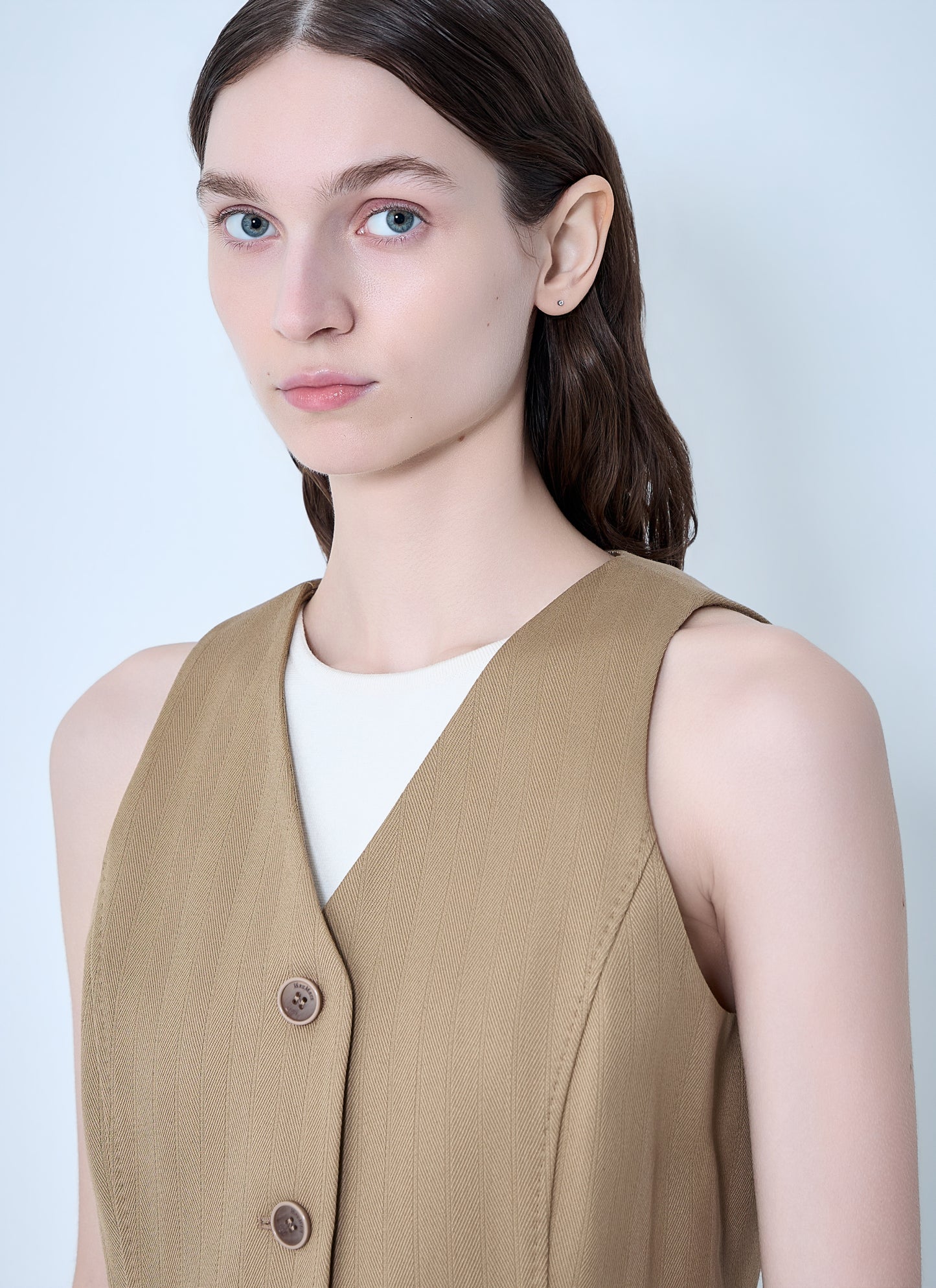Max Mara Women Tailored Vest With Button Fastening MAX MARA