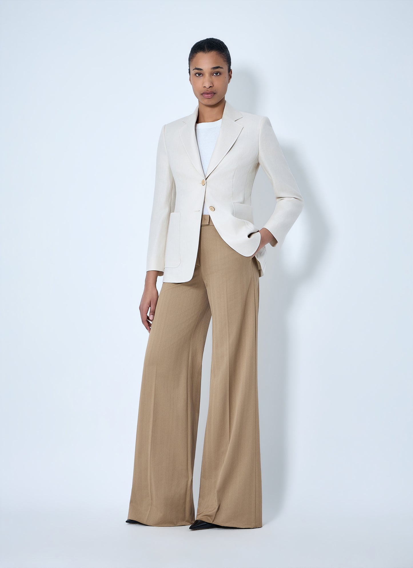 Max Mara Women Wide-Leg Tailored Trousers MAX MARA