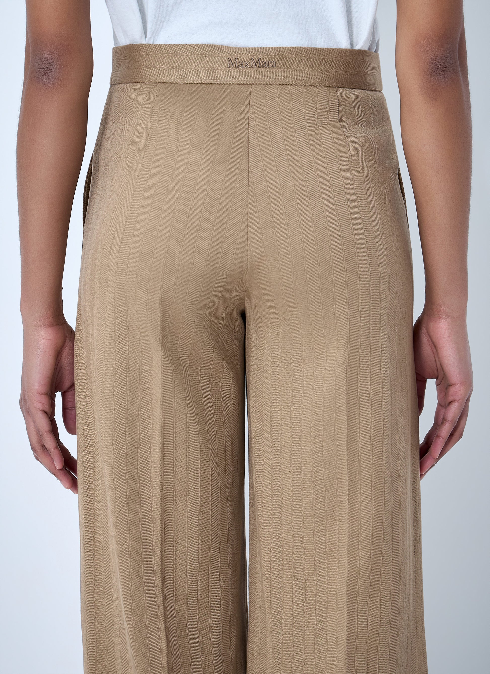 Max Mara Women Wide-Leg Tailored Trousers MAX MARA